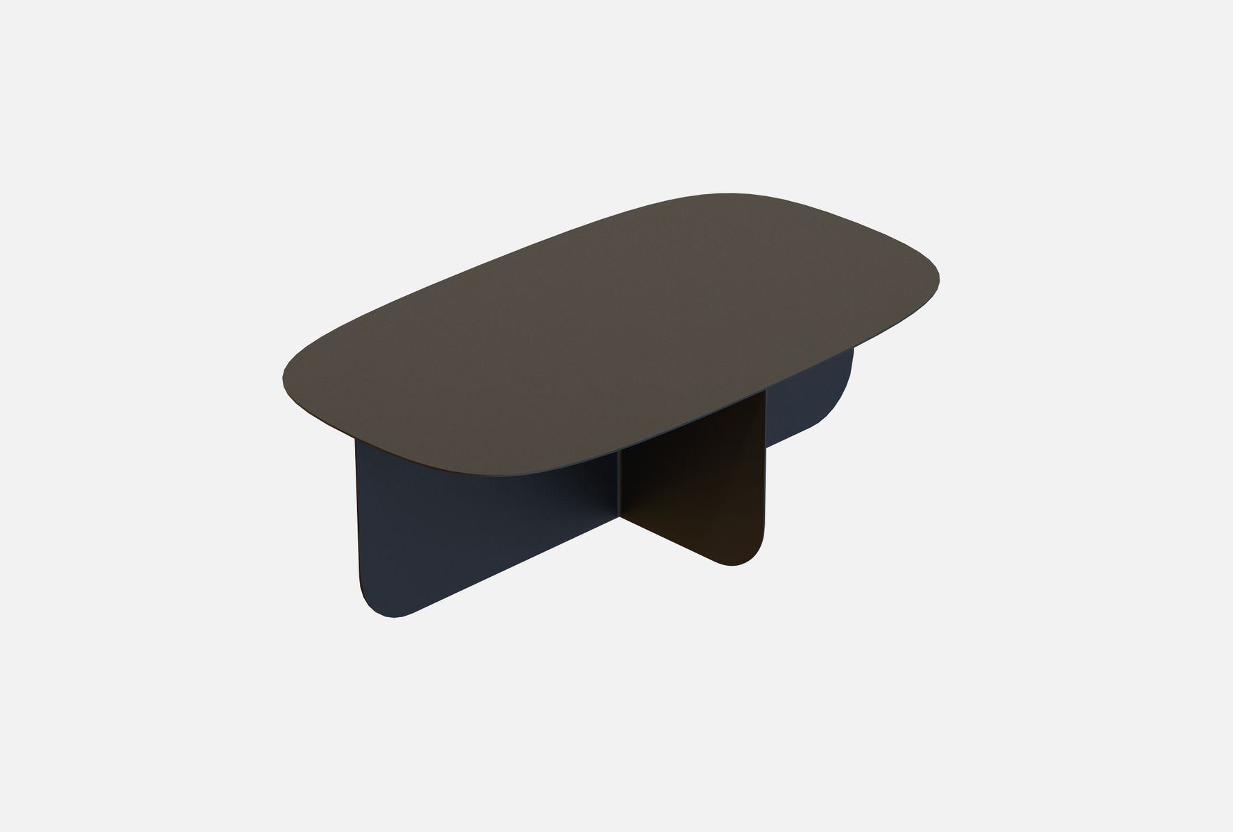 Nerd Coffee Table In Powder Coated Steel By Alex Base For Miist 692 00