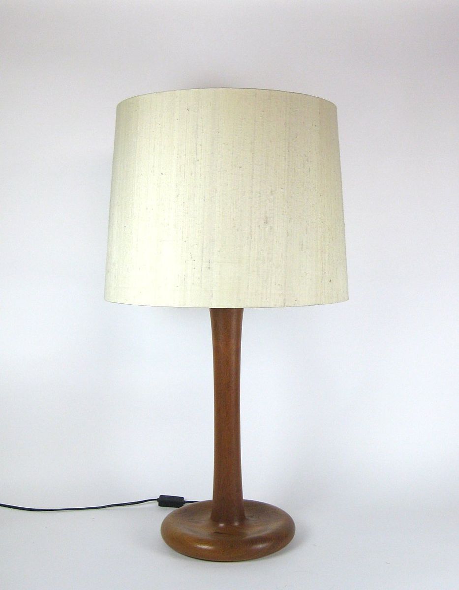 Large Vintage Danish Teak Table Lamp From Dyrlund For At Pamono Large Vintage Danish Teak Table Lamp From Dyrlund