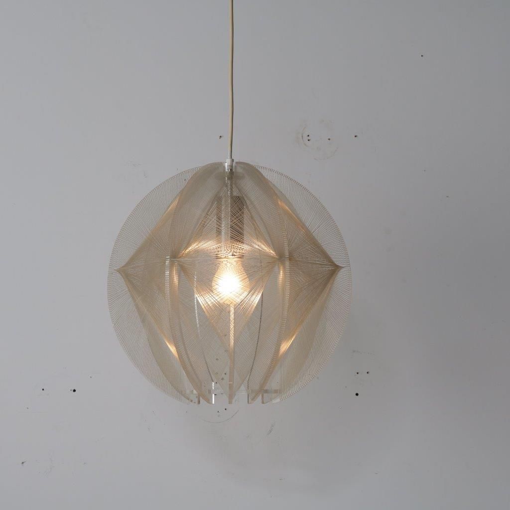 Lucite Pendant Lamp By Paul Secon For Sompex 1970s At Pamono Lucite Pendant Lamp By Paul Secon For Sompex 1970s