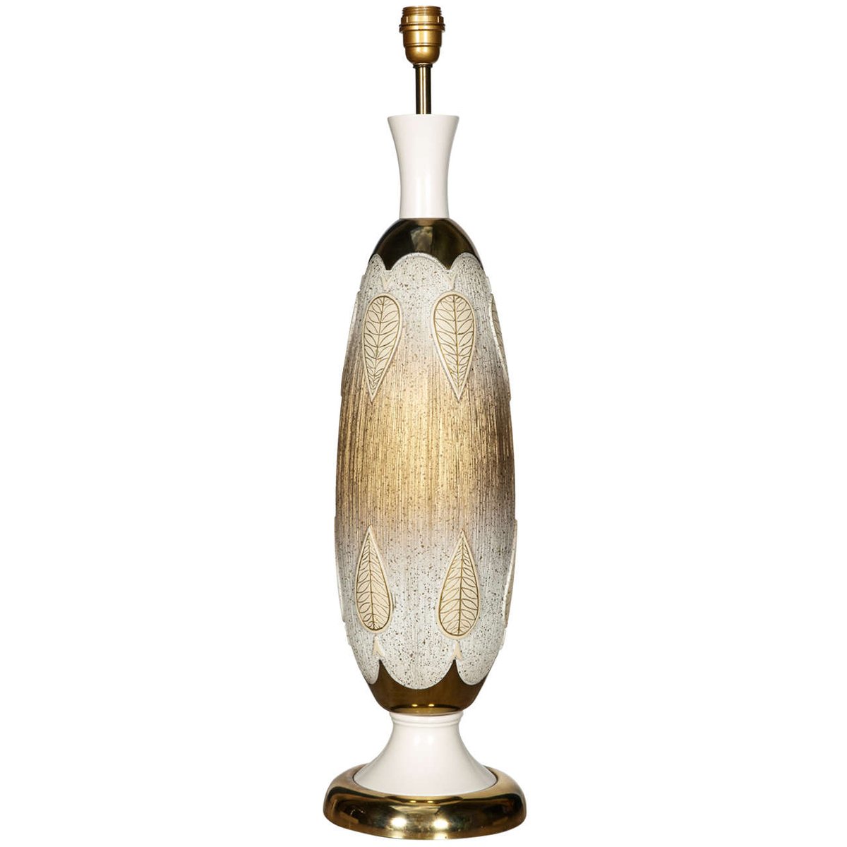 Französische Keramik Lampe 1960er Bei Pamono Kaufen