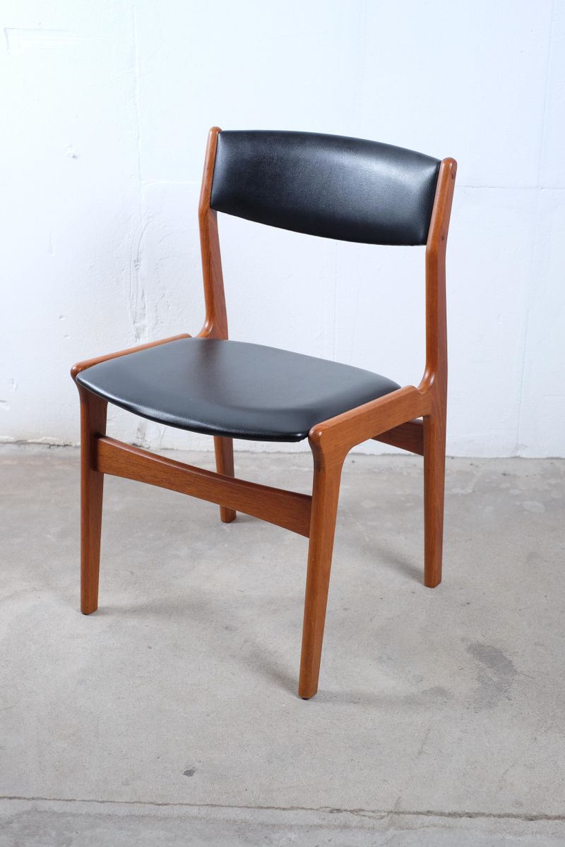 Mid Century Danish Teak Dining Chairs From Nova Set Of 6 For Mid Century Danish Teak Dining Chairs From Nova Set Of 6