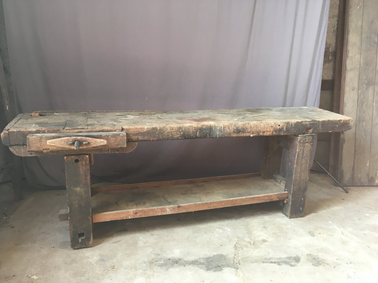 Large Industrial Workbench For Sale At Pamono
