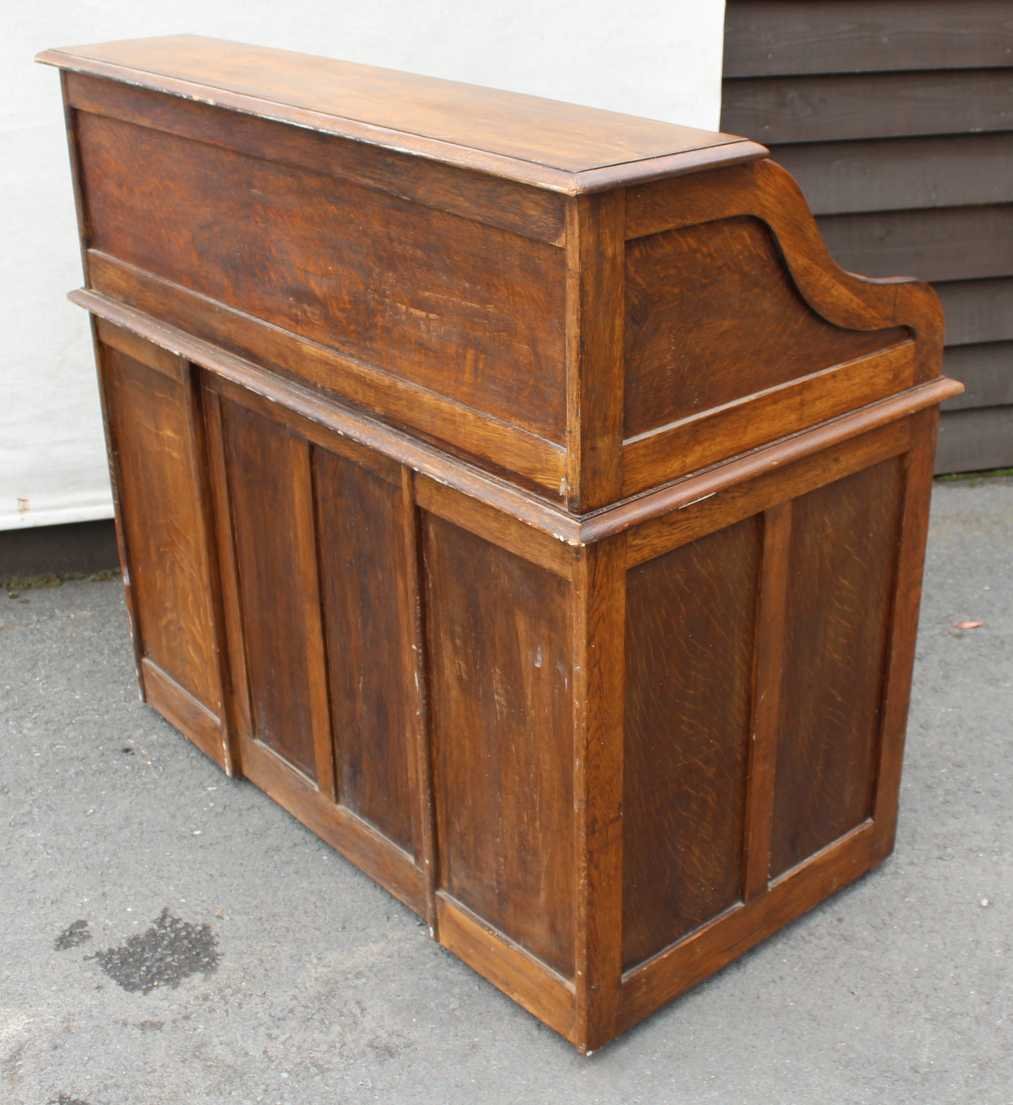 Oak Roll Top Desk 1930s For At Pamono Oak Roll Top Desk 1930s 5 477 00
