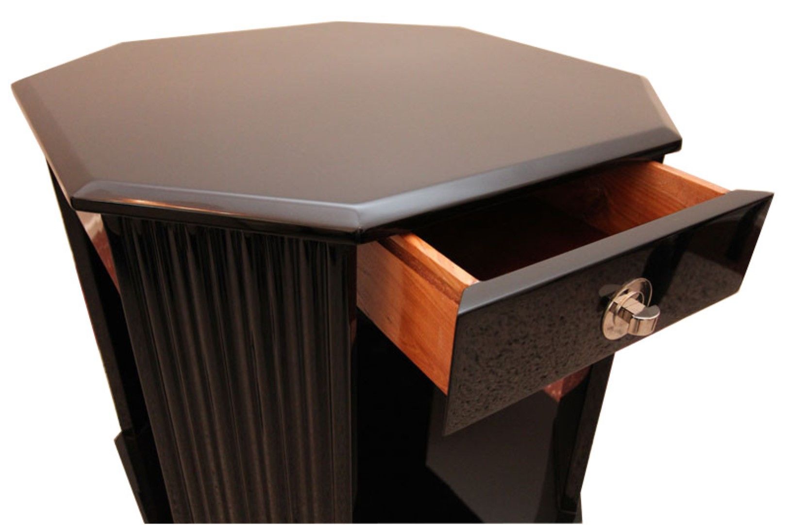 Art Deco Side Table With Drawers 1930s For At Pamono Art Deco Side Table With Drawers 1930s