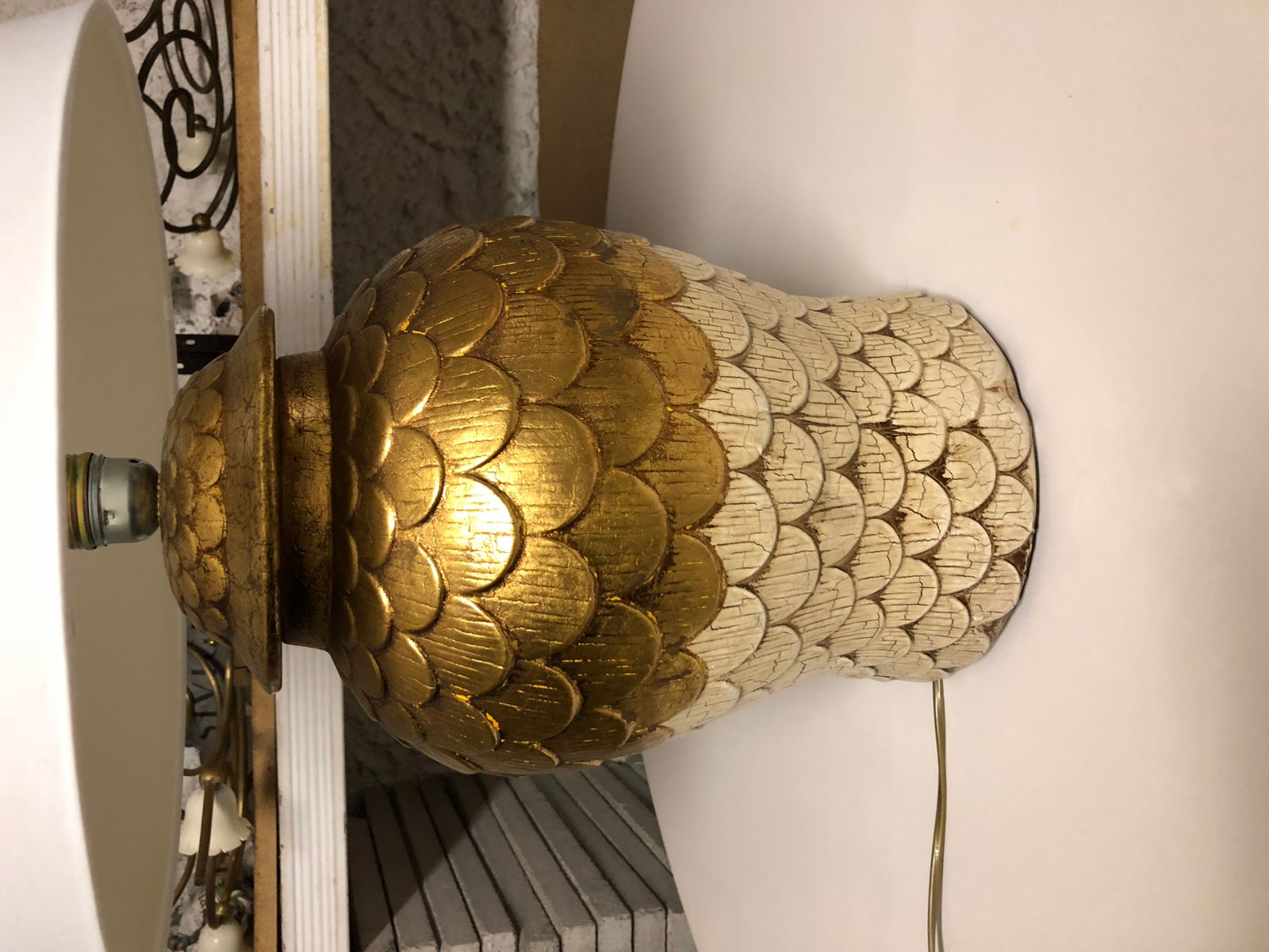 Vintage Lampe Aus Keramik Bei Pamono Kaufen