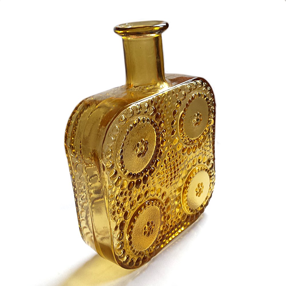 MidCentury Grapponia Art Glass Vase by Nanny Still for Riihimaën Lasi