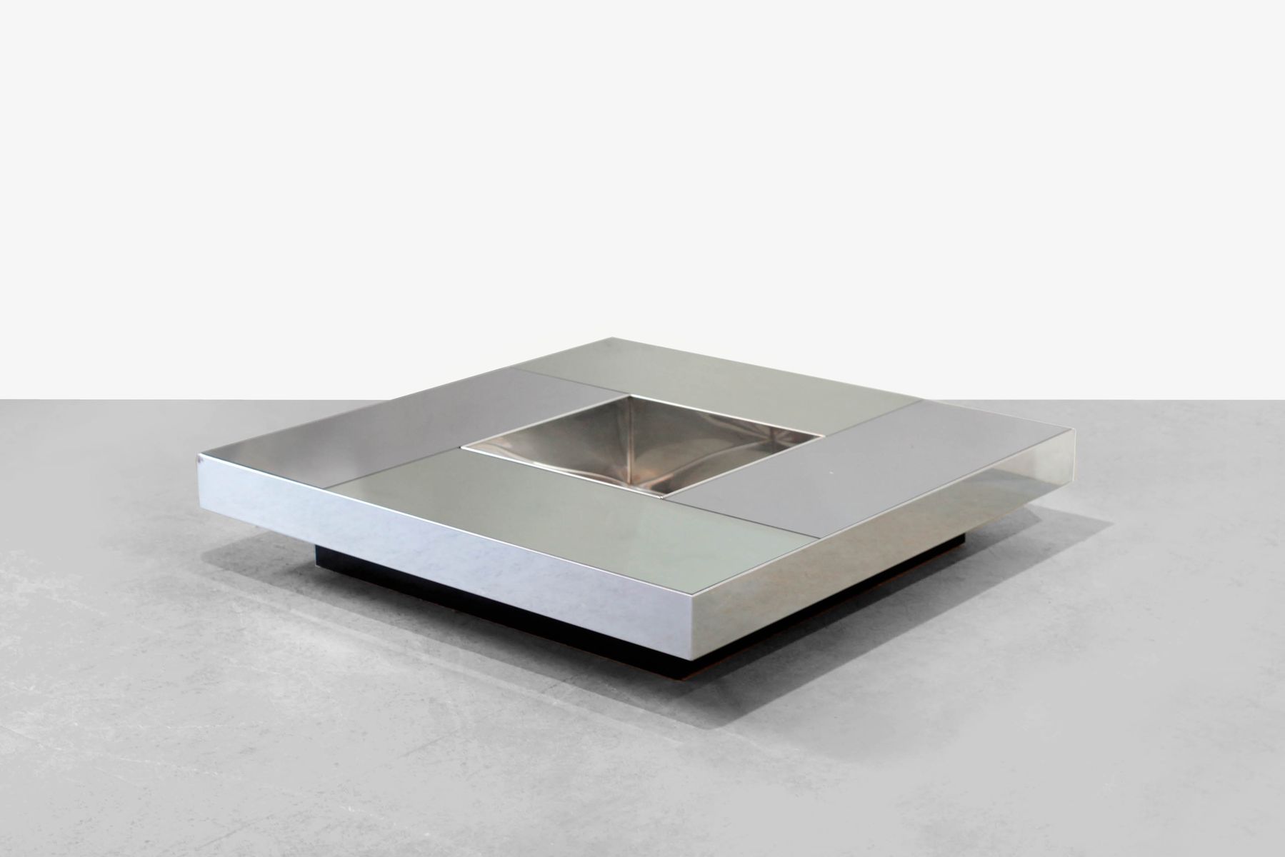 Italian Shilling Mirror Coffee Table By Giovanni Ausenda Guido Per Piece