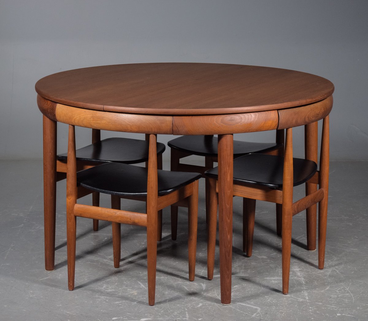 roundette mid century essgruppe von hans olsen fuer frem rojle 1960er 1