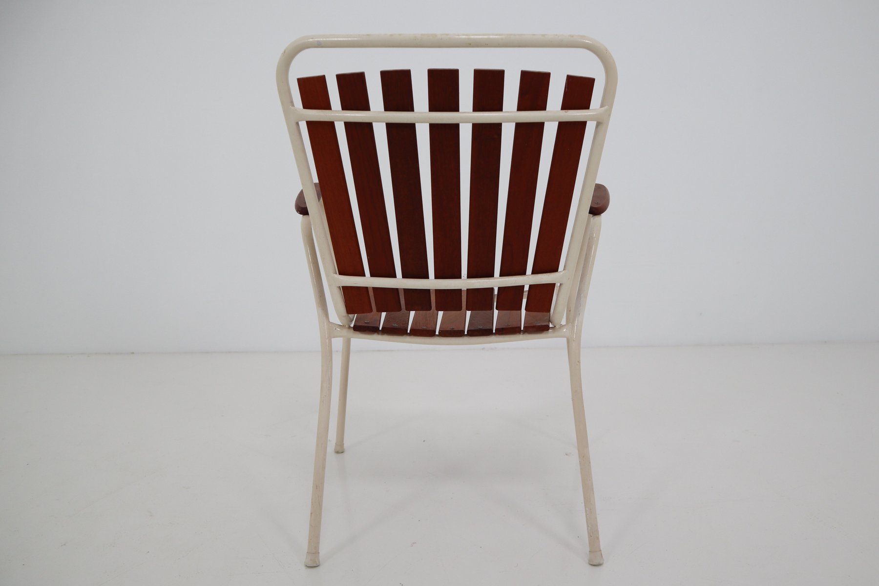 Mid Century Garden Patio Chairs 1970s Set Of 6 Bei Pamono Kaufen