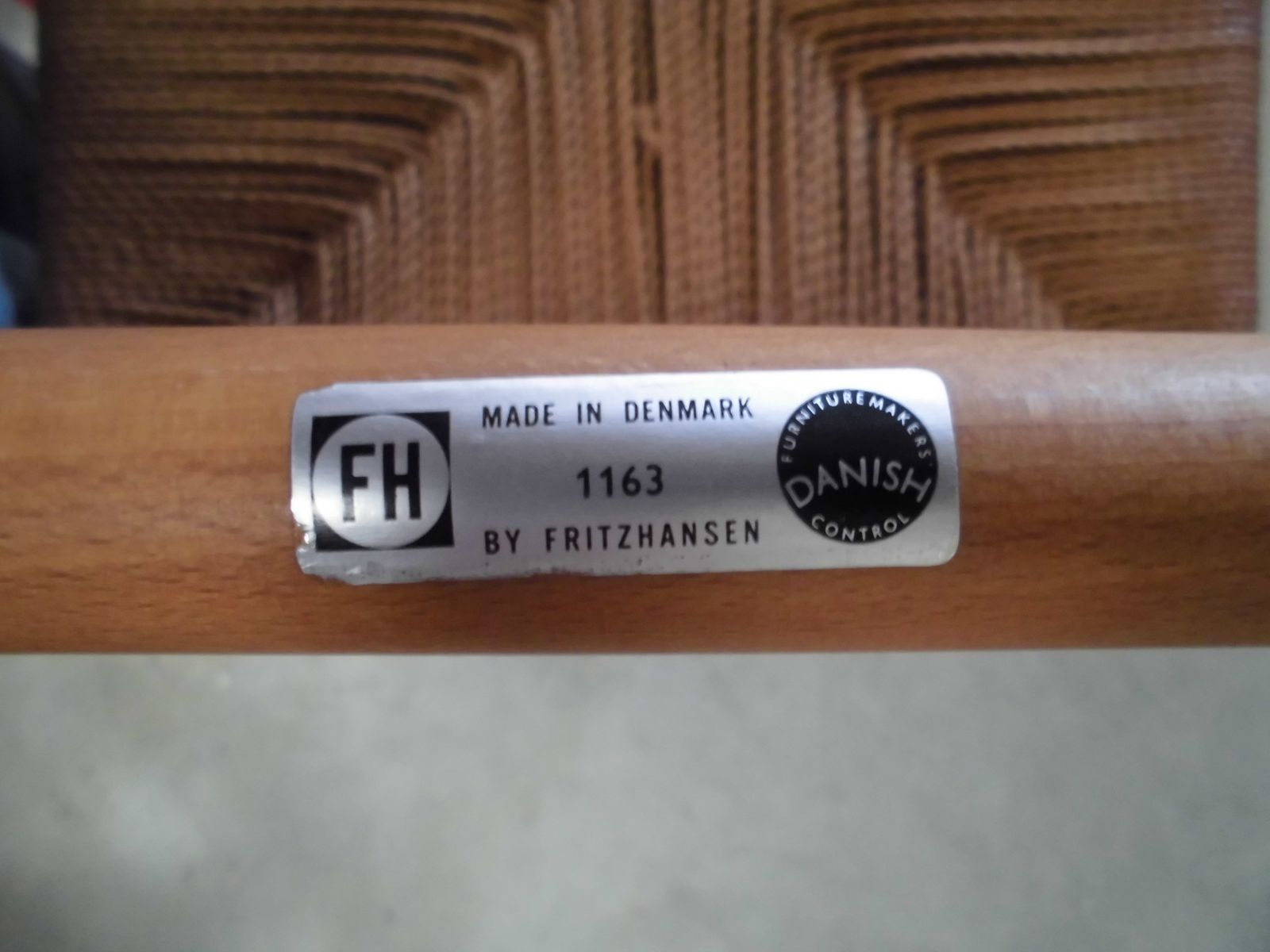 Juego de comedor vintage de Mogens Lassen para Fritz Hansen, 1963