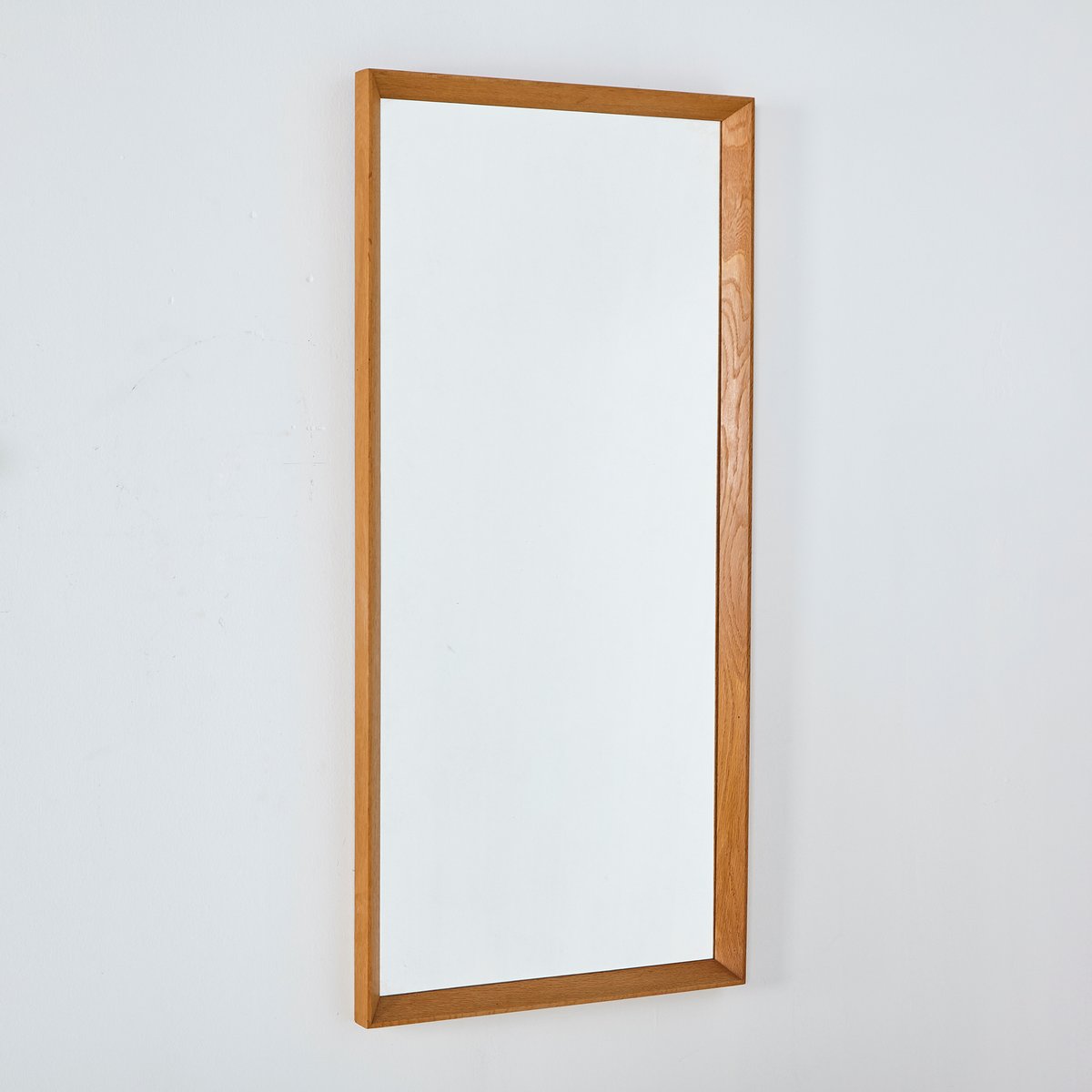 Oak Framed Mirror 1960s Oak Framed Mirror 1960s