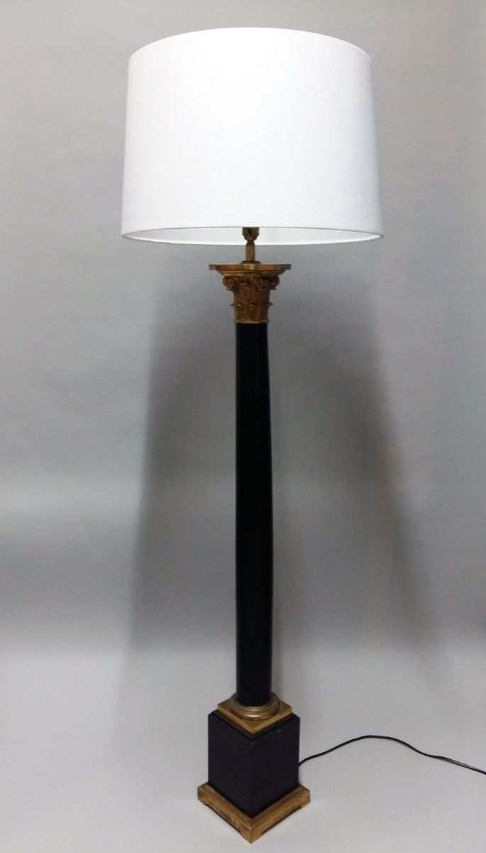 Vintage French Bronze Marble Floor Lamp For At Pamono Vintage French Bronze Marble Floor Lamp