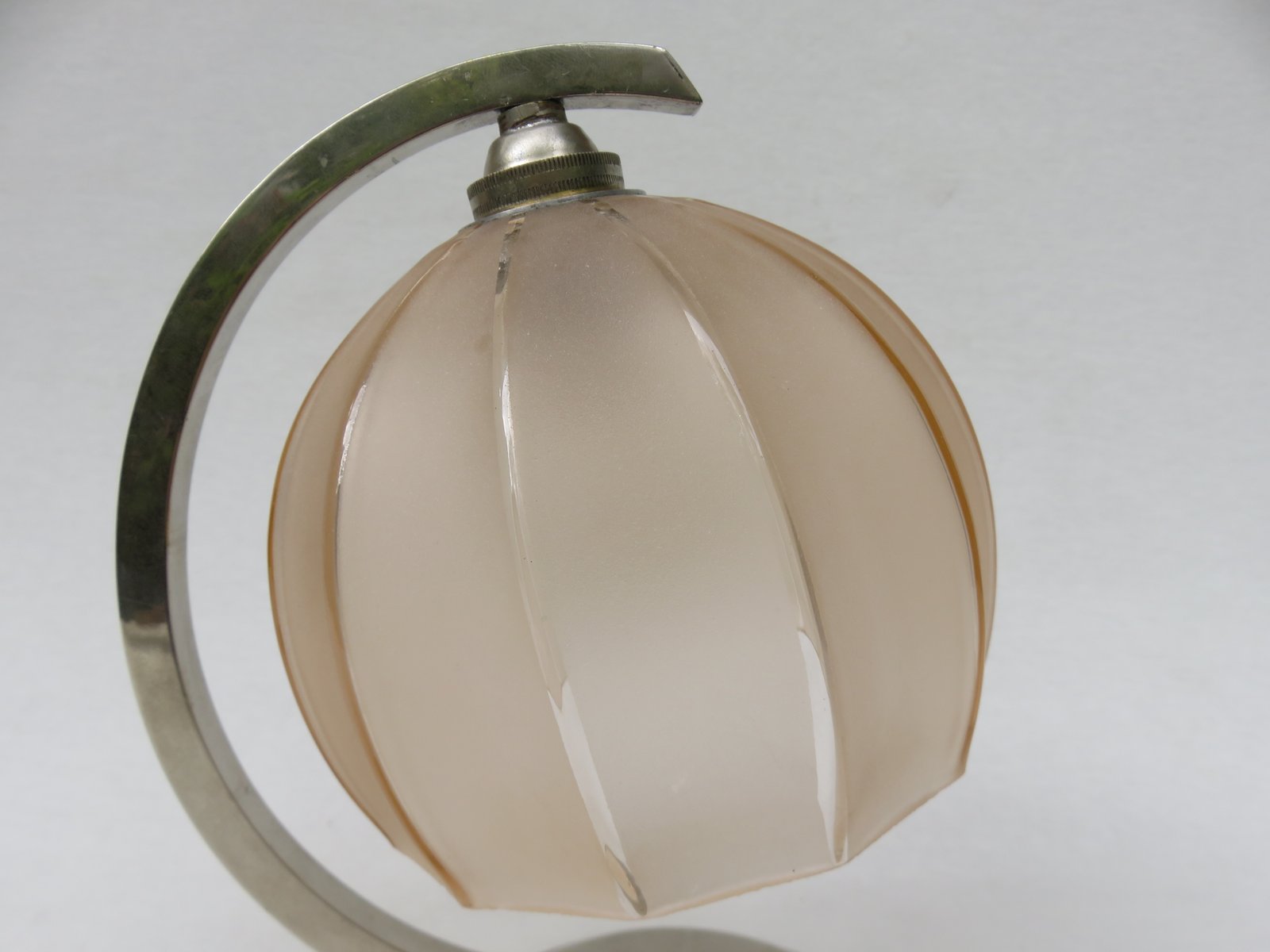 Vintage French Art Deco Bedside Table Lamps, Set of 2 for sale at Pamono