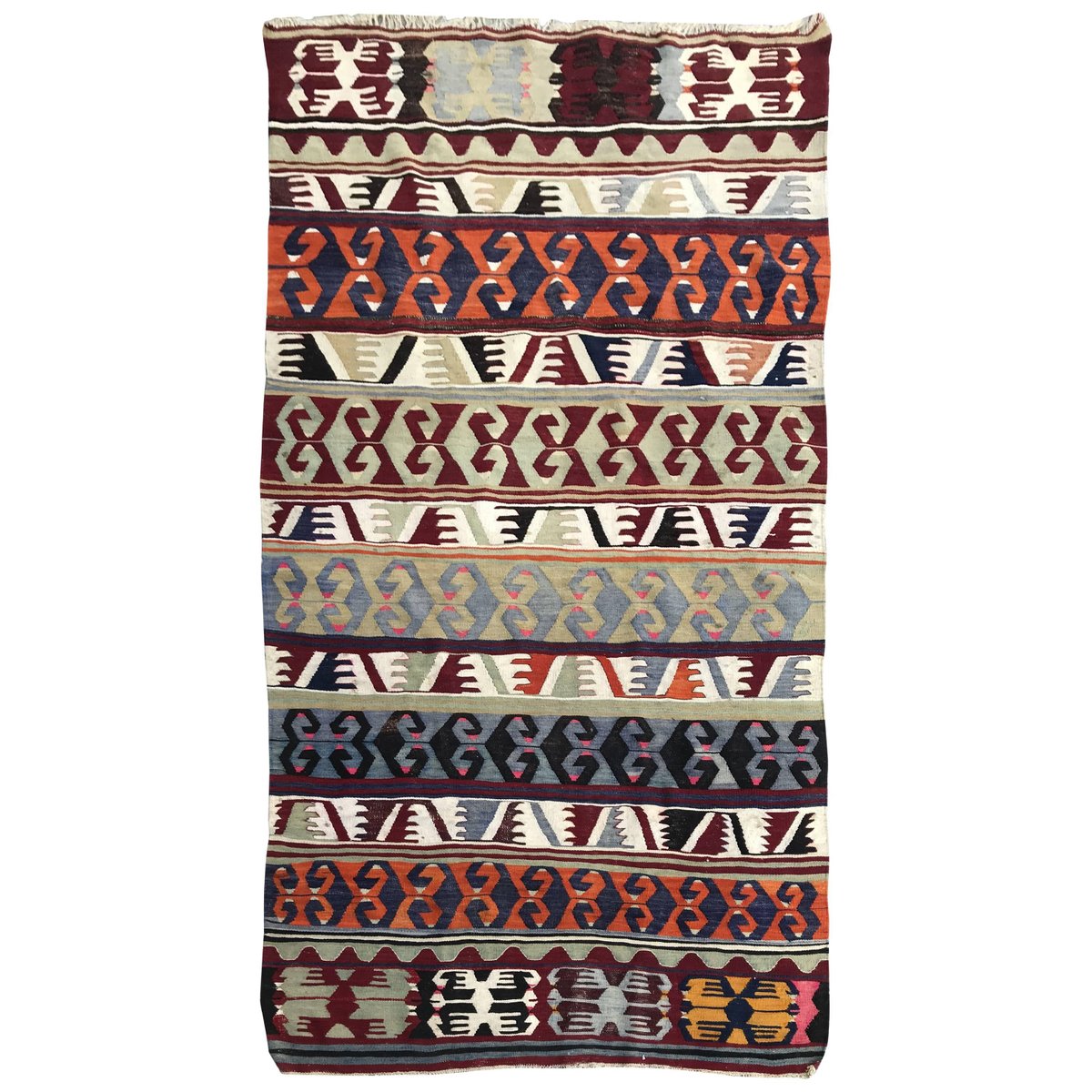 Mid Century Turkish Anatolian Kilim Rug For At Pamono Mid Century Turkish Anatolian Kilim Rug