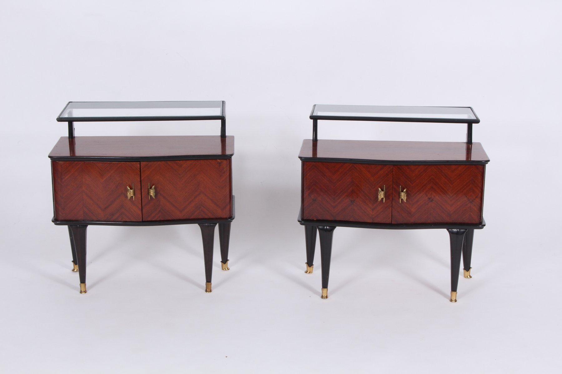 italian bedside cabinets set of 2 1