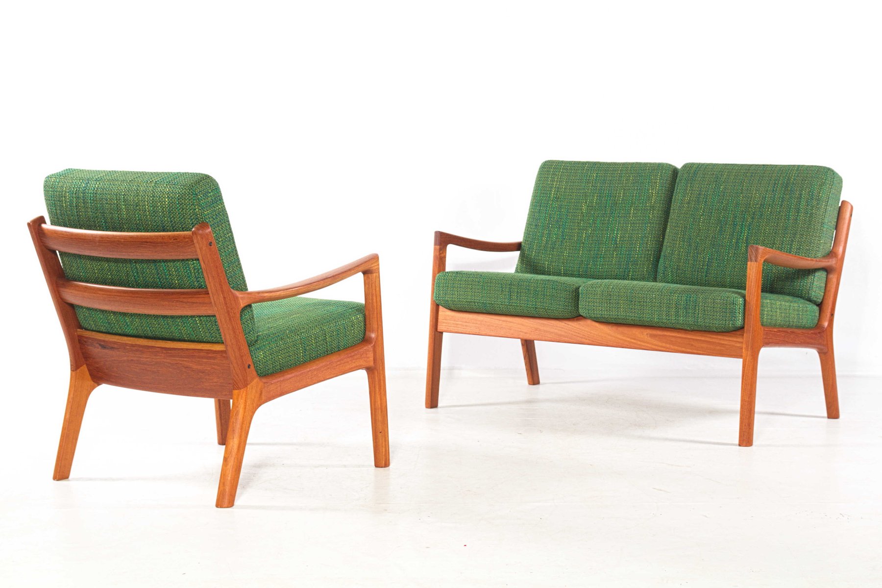 di per e Ole due a posti Cadoanni serie poltrona Senator teak Divano '60 Wanscher in nk80OXwP