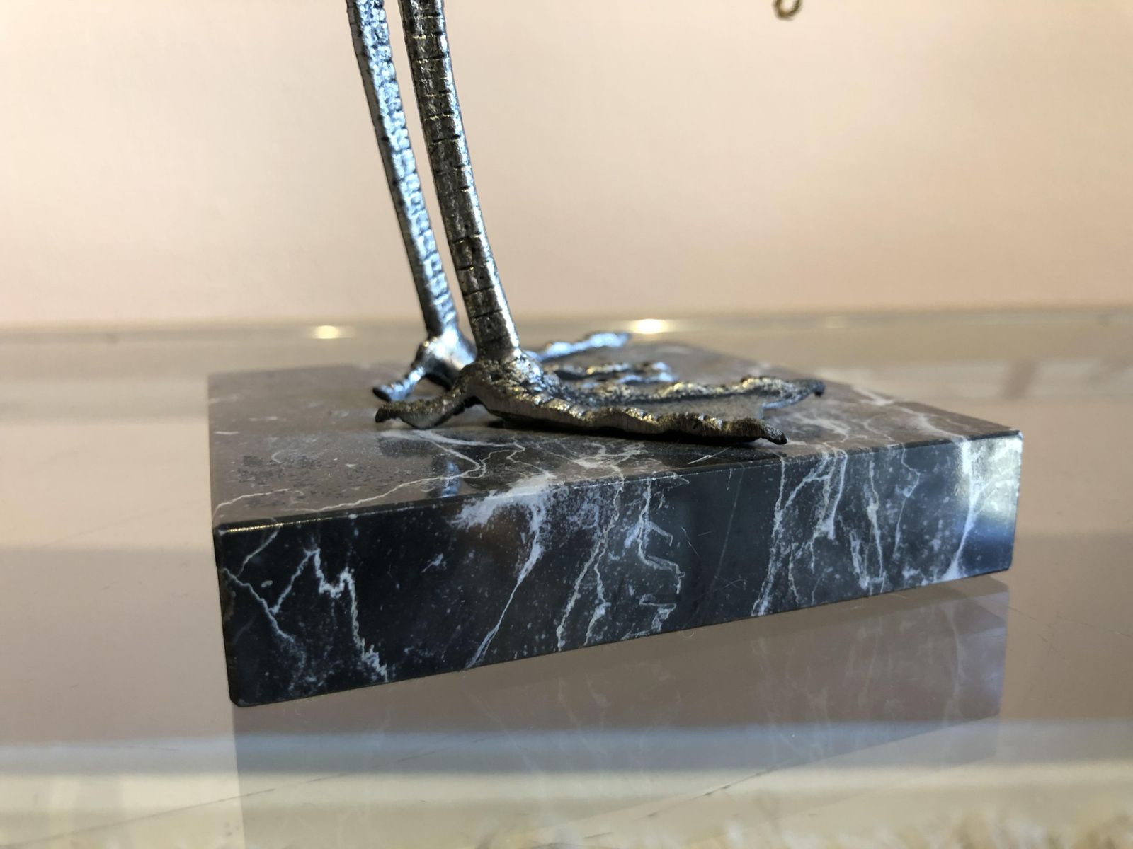 Vintage flamingo sculpture by mauro manetti for fonderia darte for ... Fonderia d arte