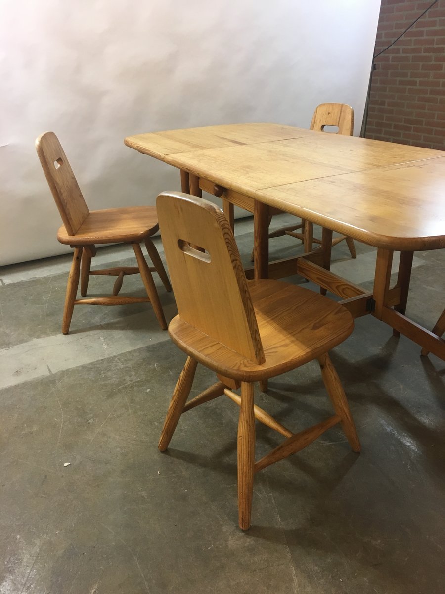 Finnische Essgruppe von Eero Aarnio für Laukaan Puu, 1960er bei Pamono