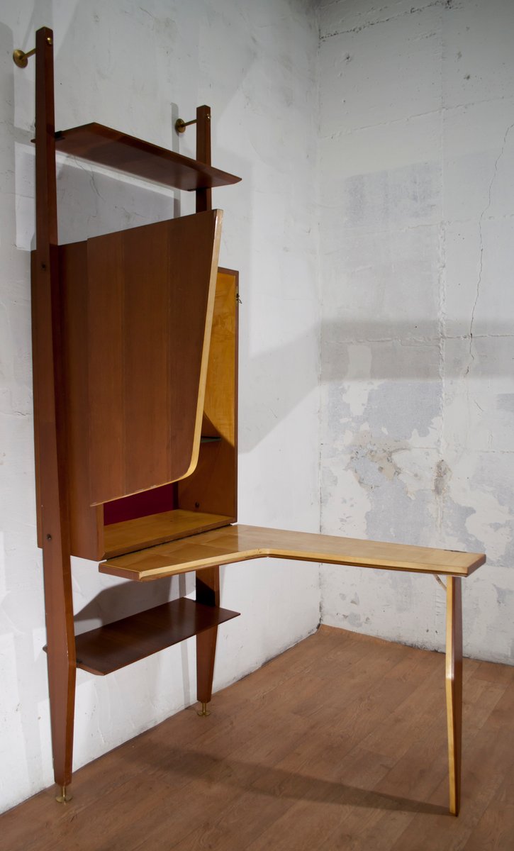 Mid-Century Barschrank mit ausklappbarer Platte, 1960er bei Pamono kaufen