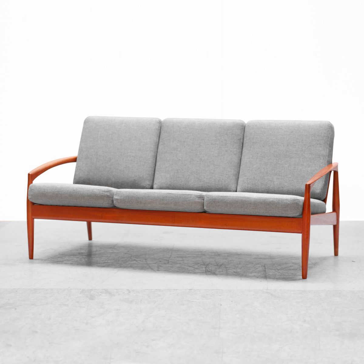 Danish Teak Sofa By Kai Kristiansen For Magnus Olesen 1950s Danish Teak Sofa By Kai Kristiansen For Magnus Olesen 1950s