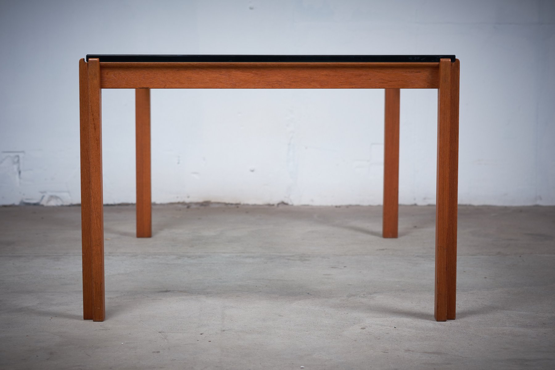 Danish Teak & Glass Coffee Table, 1960s for sale at Pamono