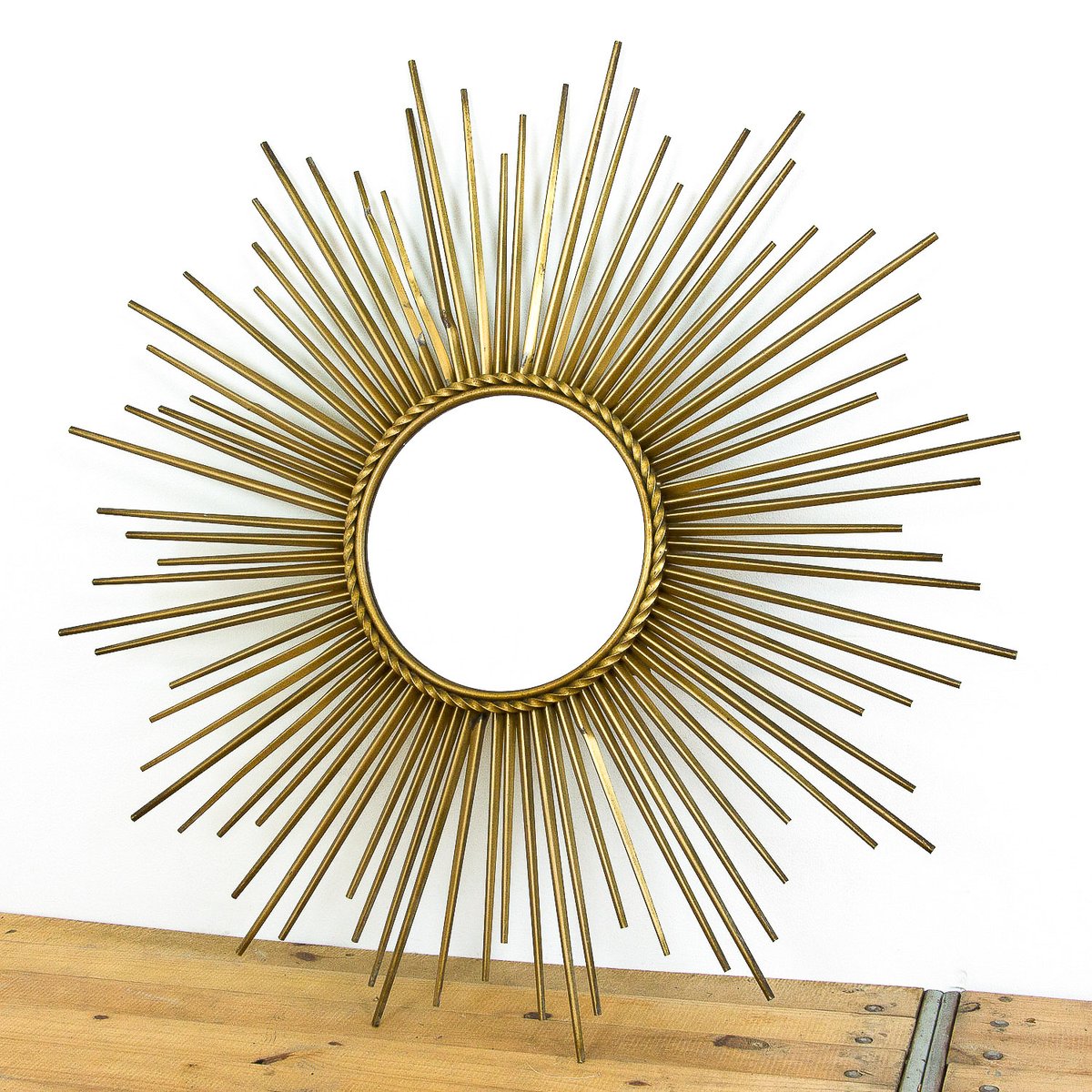 Mid Century Sunburst Mirror In Gold For At Pamono Mid Century Sunburst Mirror In Gold