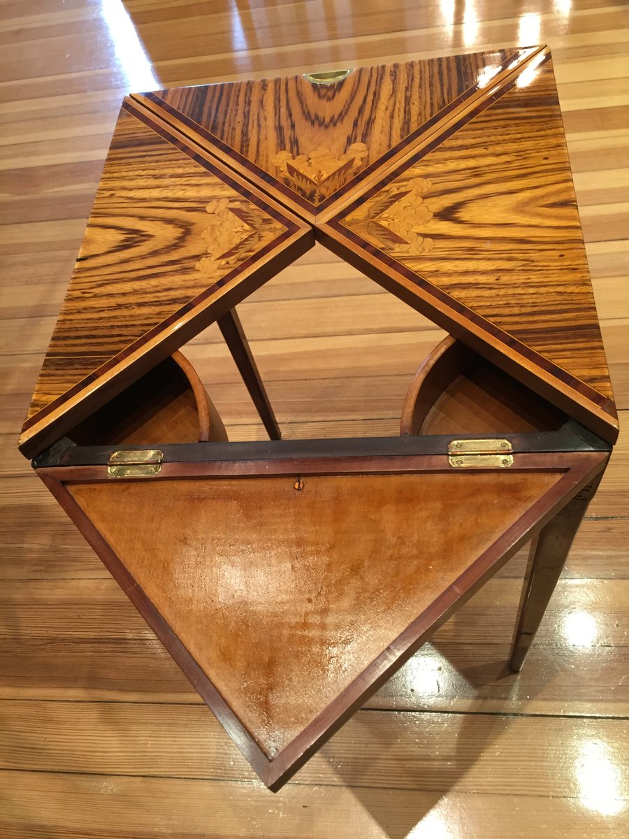 Vintage Games Table from Gallé for sale at Pamono