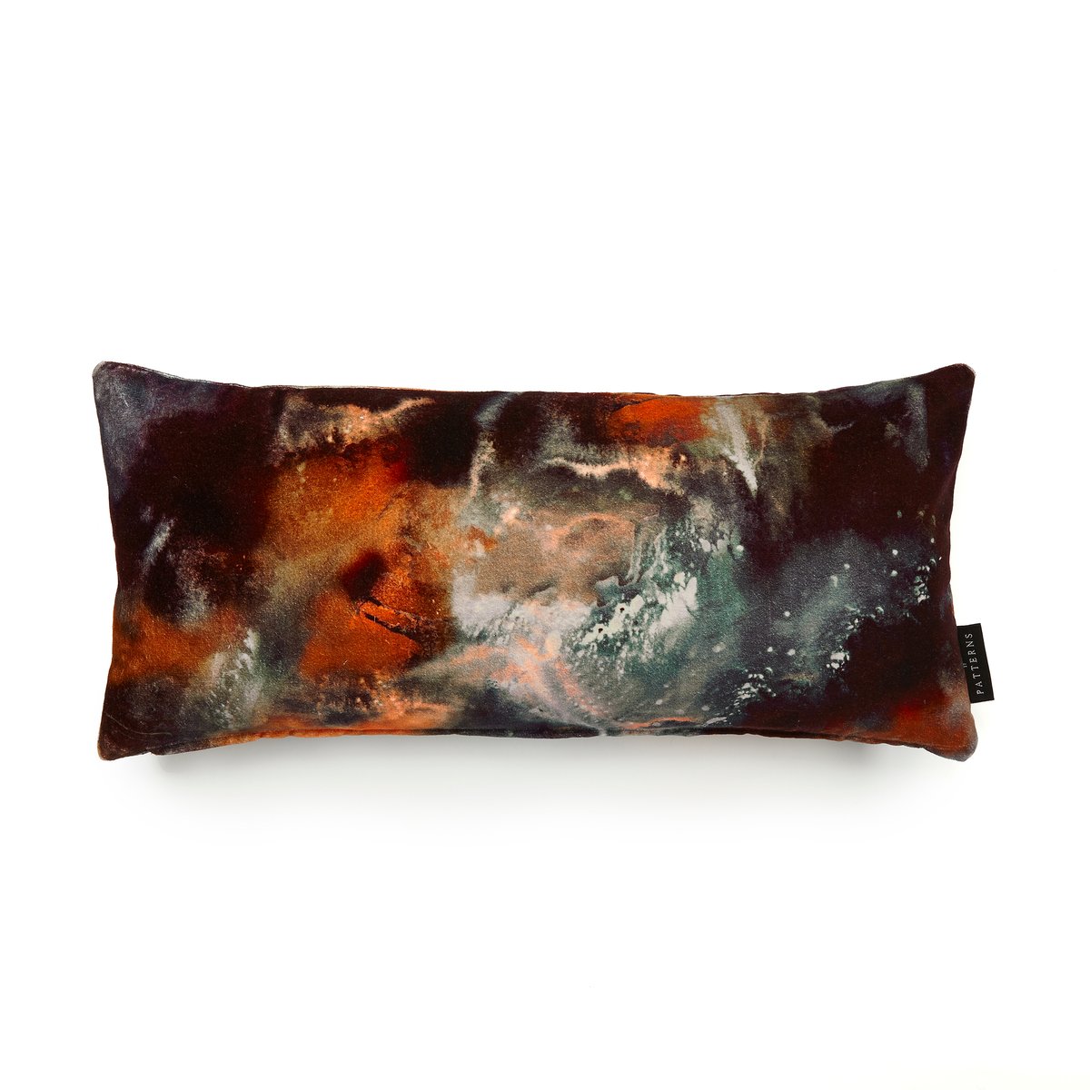 rust lumbar pillow