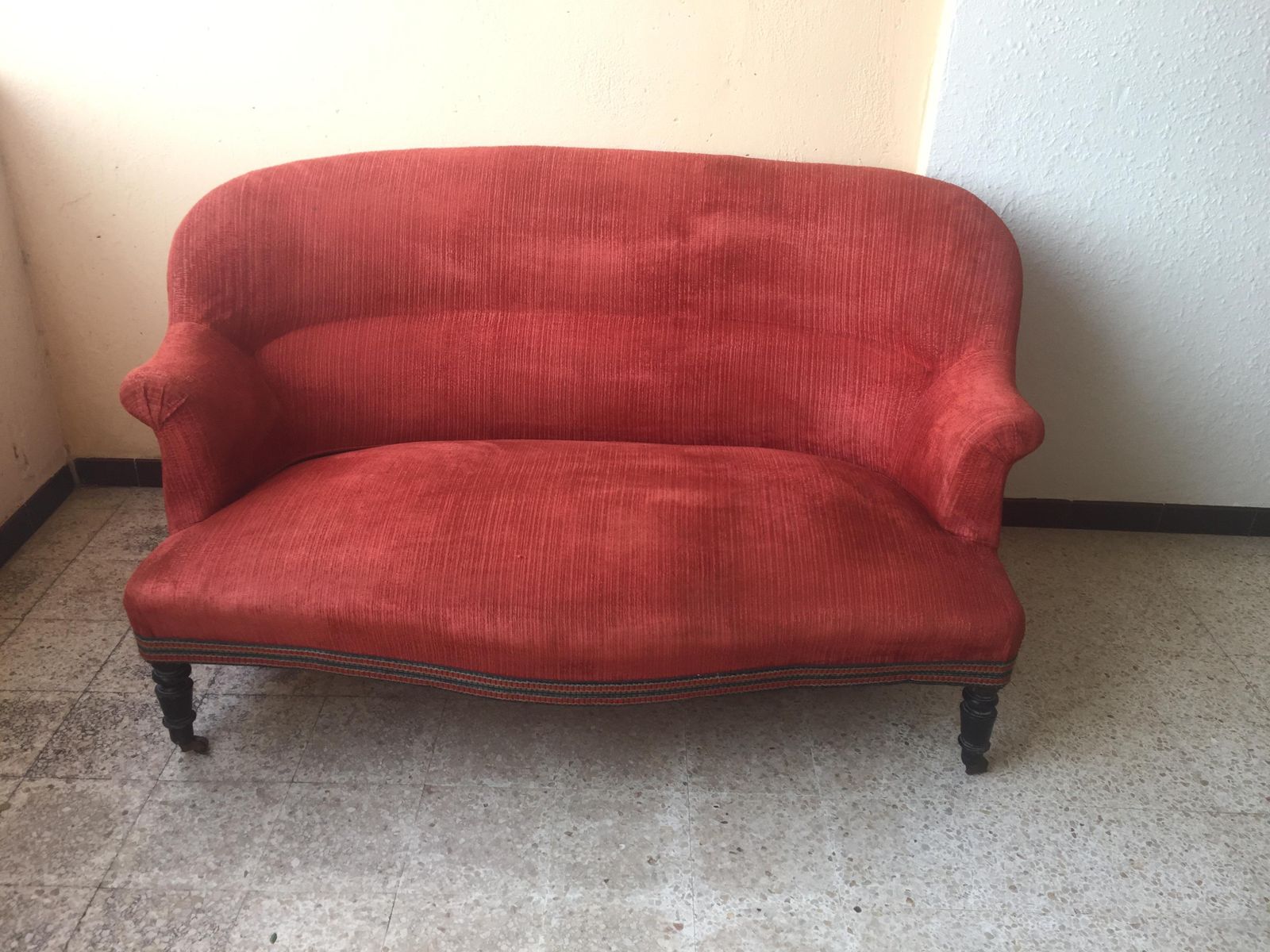 Vintage Velvet Sofa For At Pamono Vintage Velvet Sofa