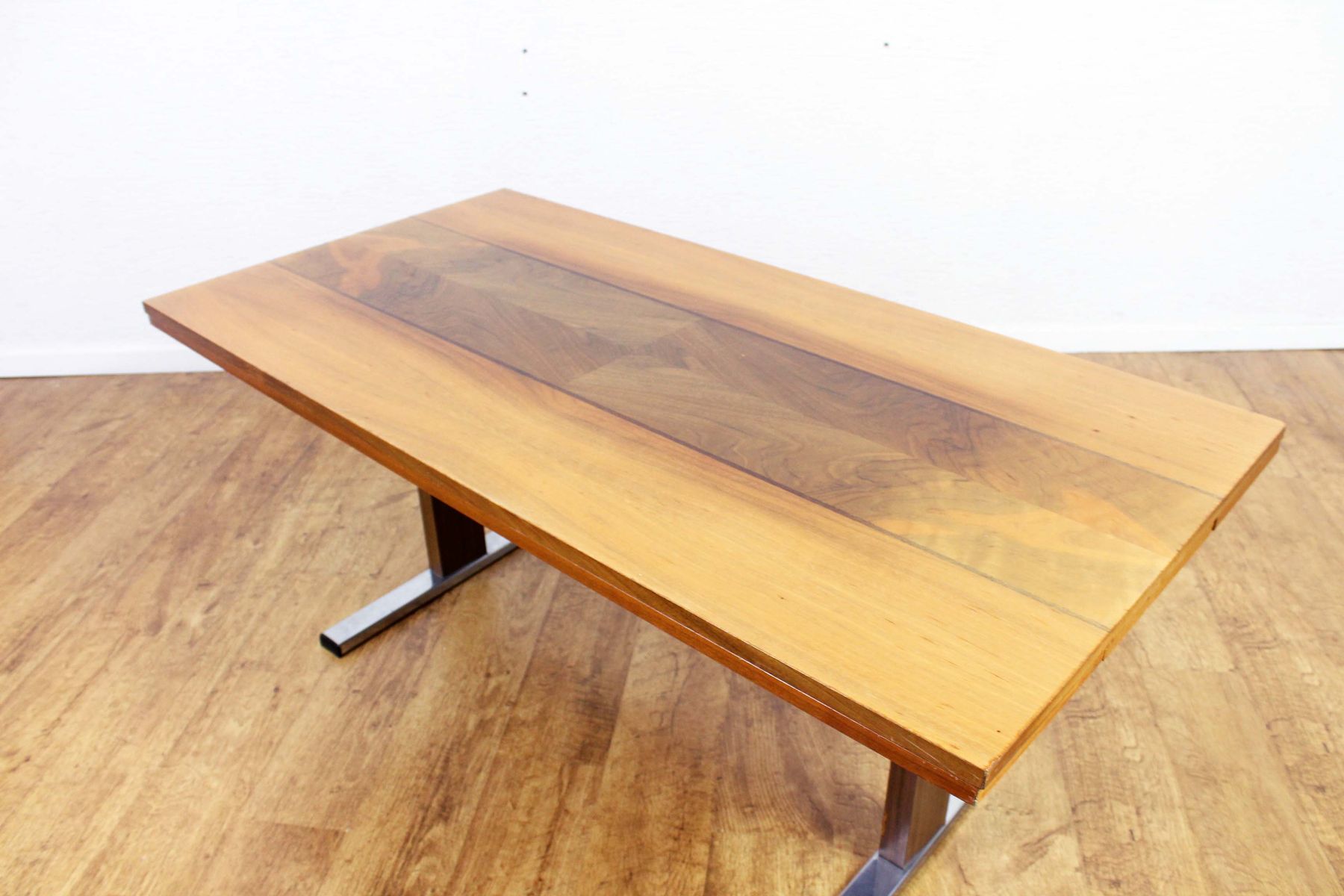 Mesa de comedor o de centro extensible de altura ajustable, años 70 ... Mesa de comedor o de centro extensible de altura ajustable, años 70 ...