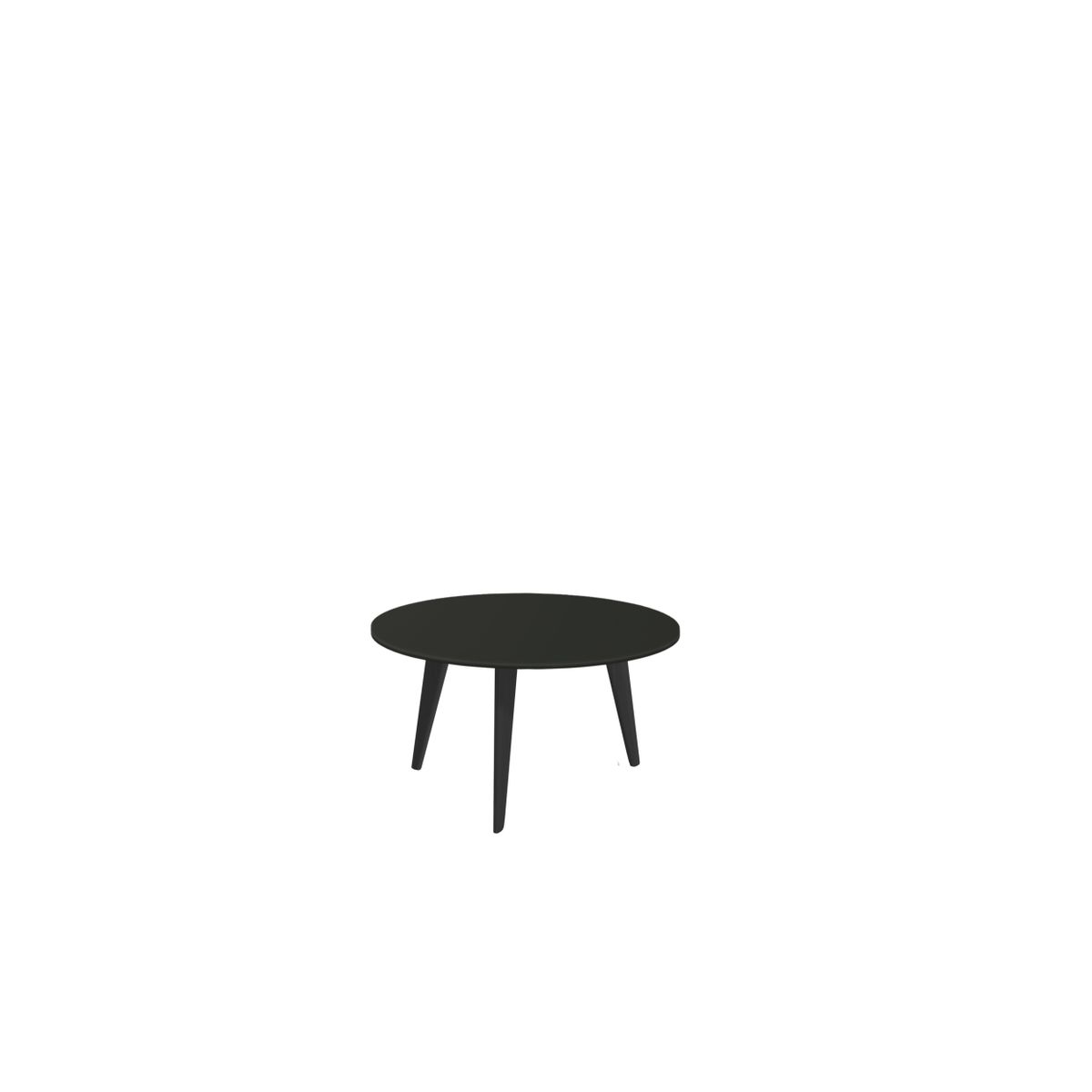 Large Bidule Coffee Table In Black Lacquered Oak By Henri Tujague Large Bidule Coffee Table In Black Lacquered Oak By Henri Tujague