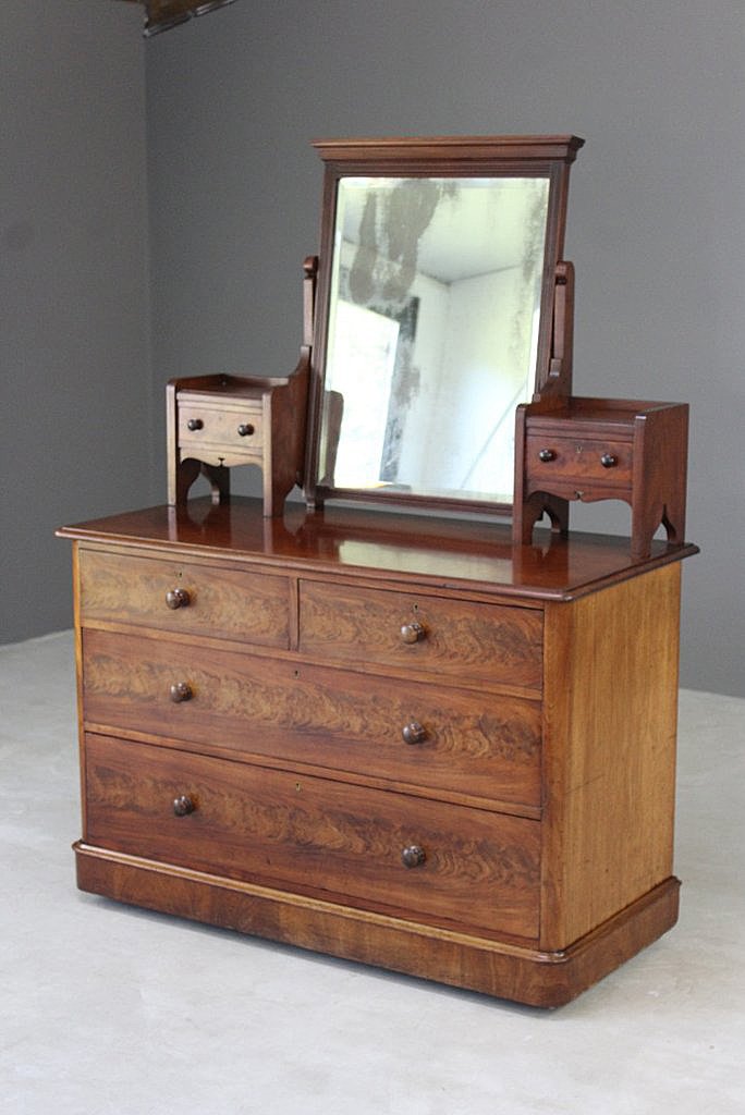Antique Victorian Mahogany Dressing Table For Sale At Pamono