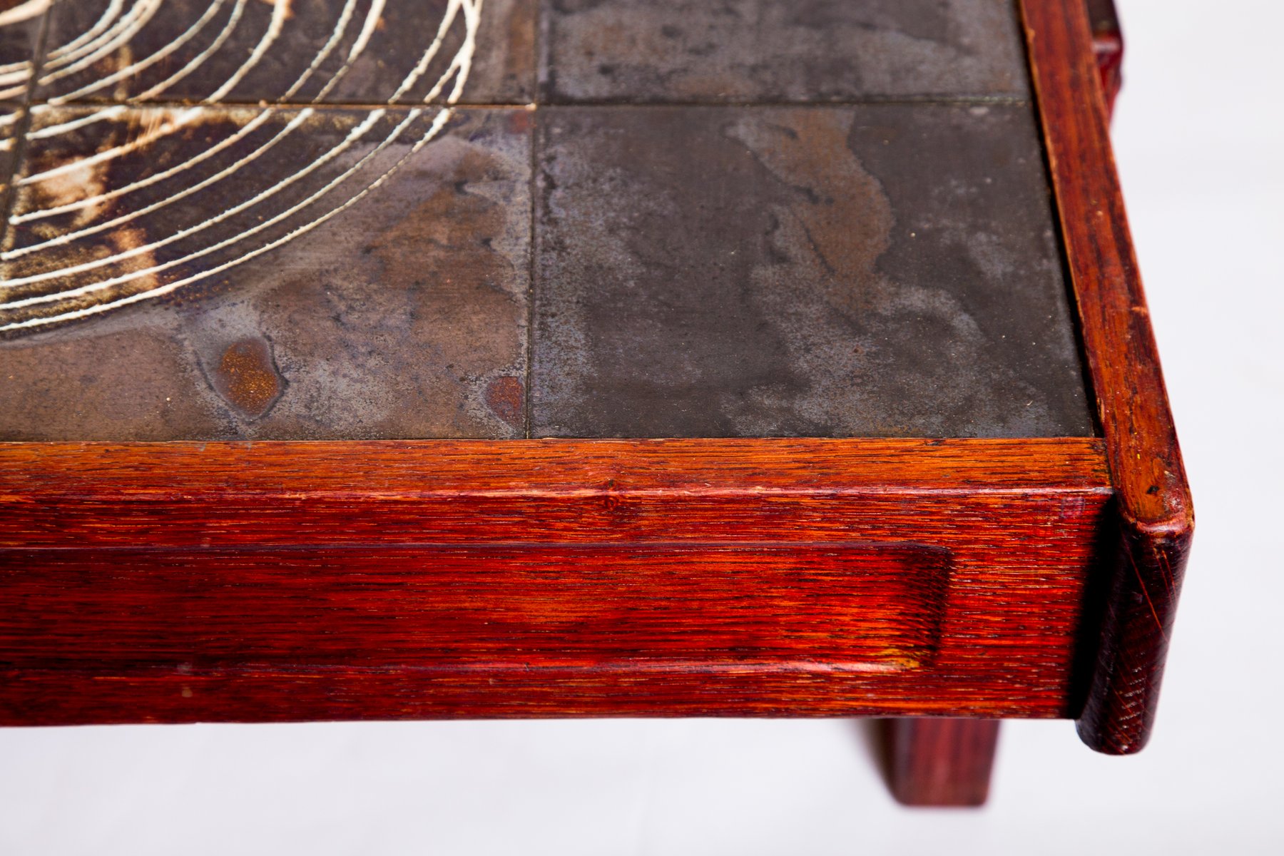 Plateau De Table Basse BELARTI Juliette En Céramique, 123x46 Cm, Occasion