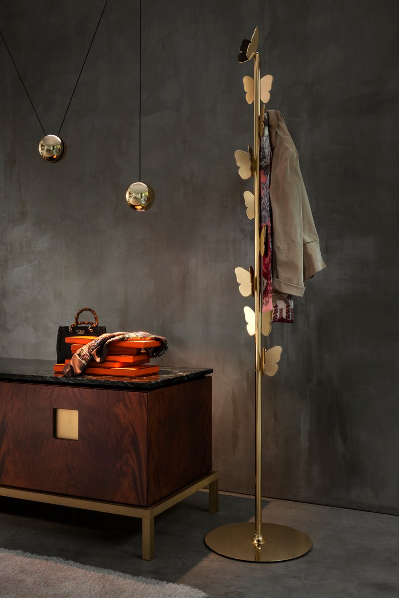 Butterfly Coat Rack by R. Hutten for Ghidini 1961 for sale at Pamono