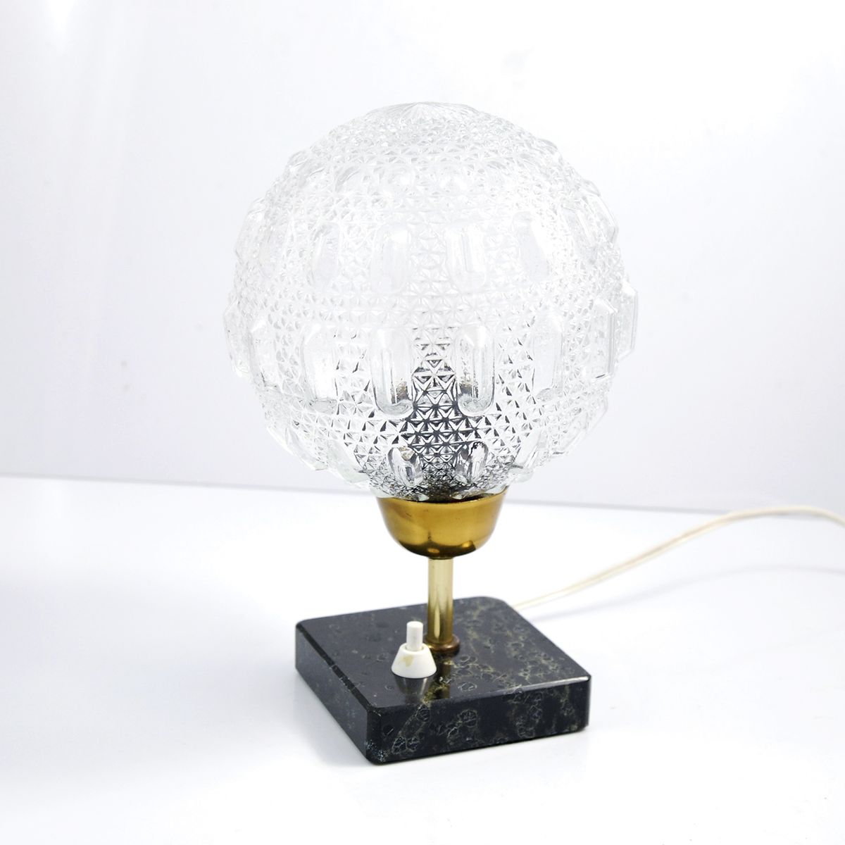 Vintage German Table Lamp With Marble Base 1960s For At Pamono Vintage German Table Lamp With Marble Base 1960s