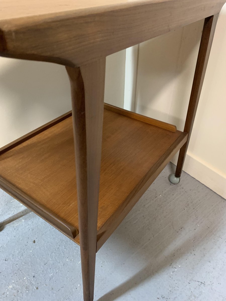 Vintage Teak Tea Trolley for sale at Pamono