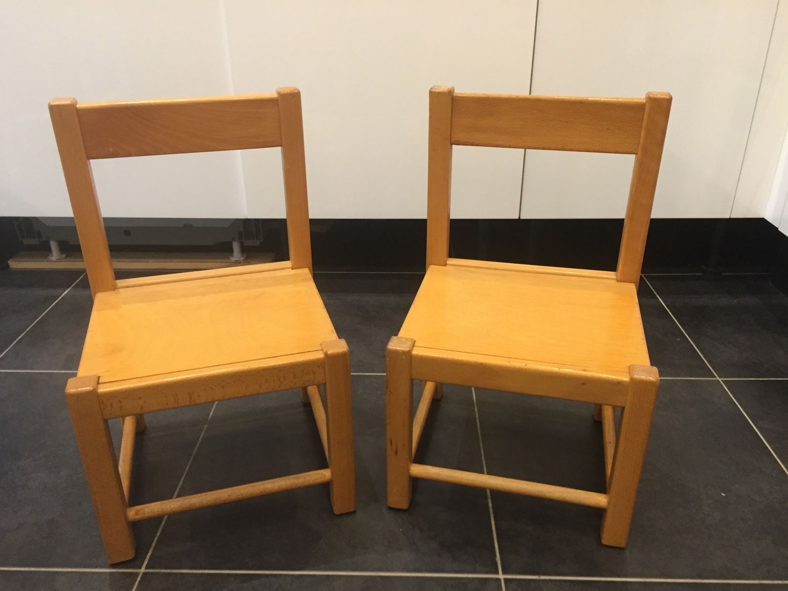 french school chairs 1970s set of 2 GQM-366124