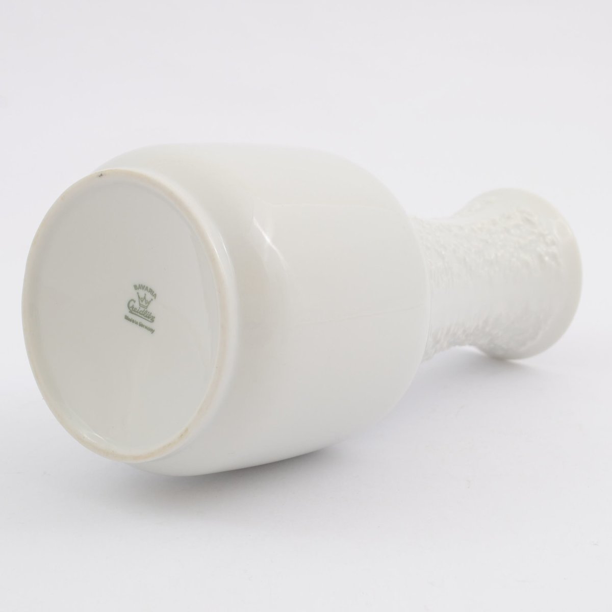 Vintage White Porcelain Vase from Creidlitz, 1960s for sale at Pamono