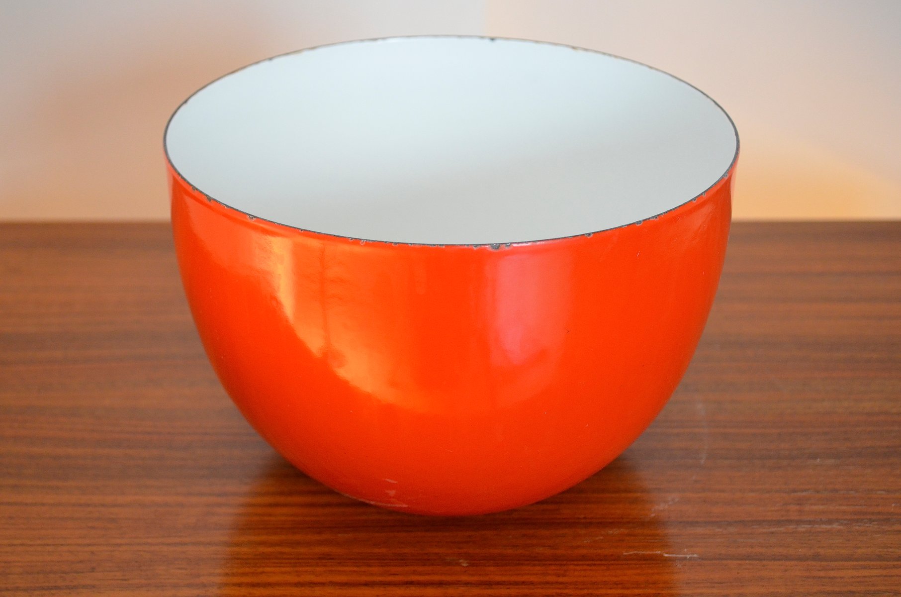 Vintage Finel Enamel Bowl by Kaj Franck for Arabia for sale at Pamono