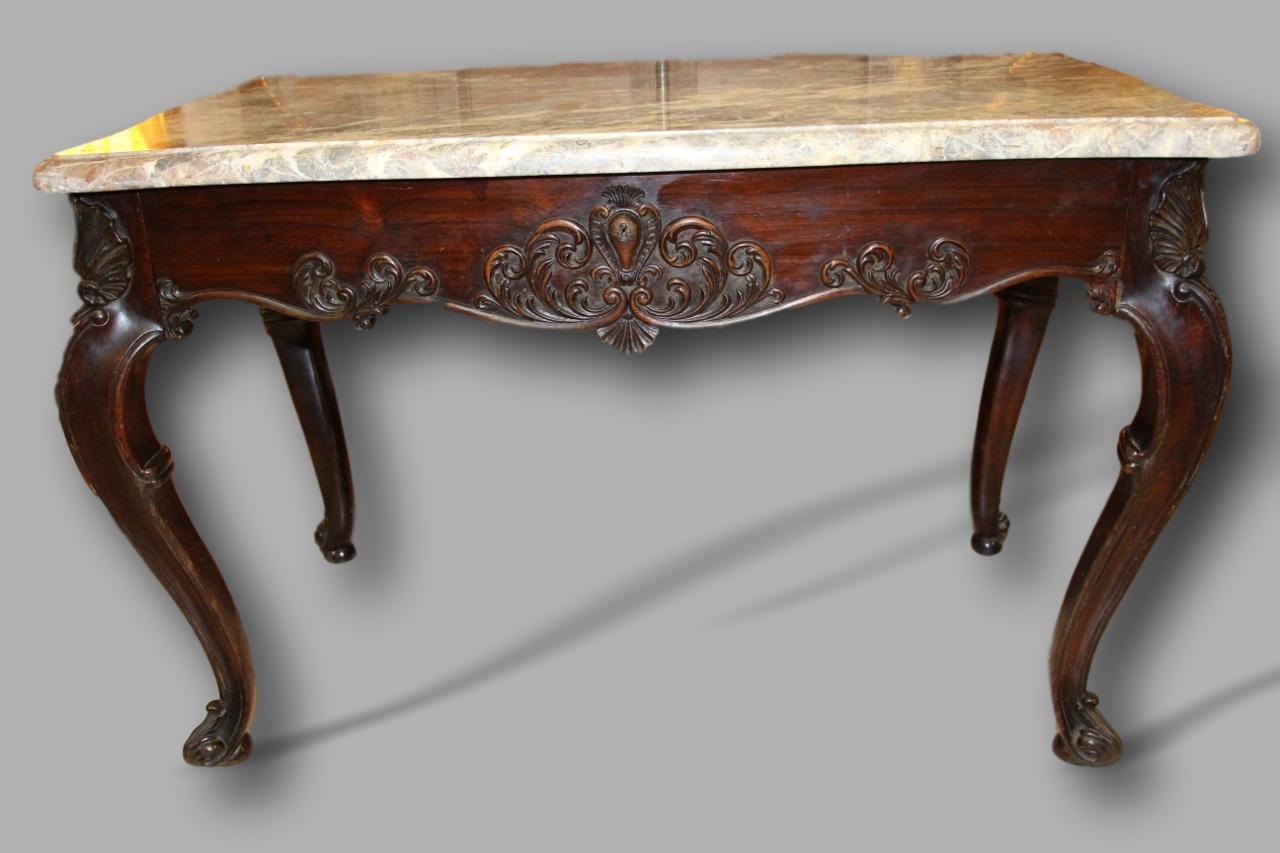 Antike Konsole aus Palisander von Lemarchand bei Pamono kaufen