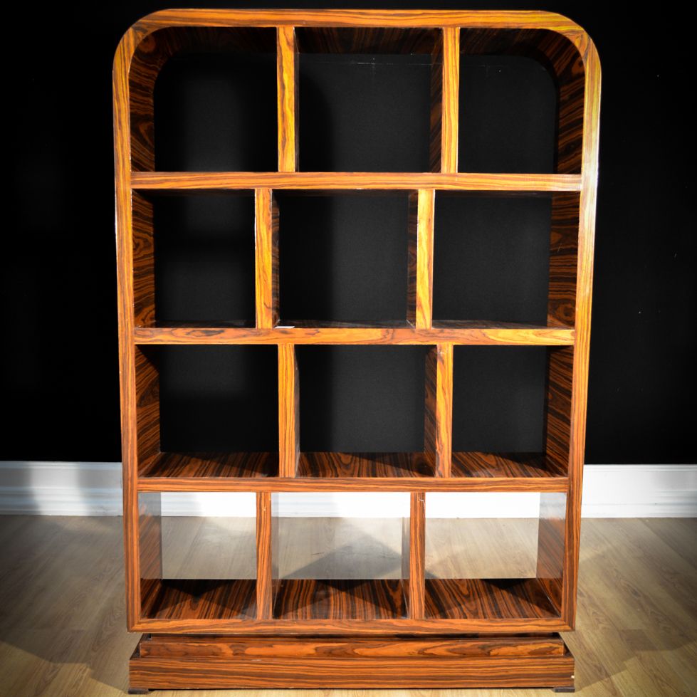 art deco french rosewood