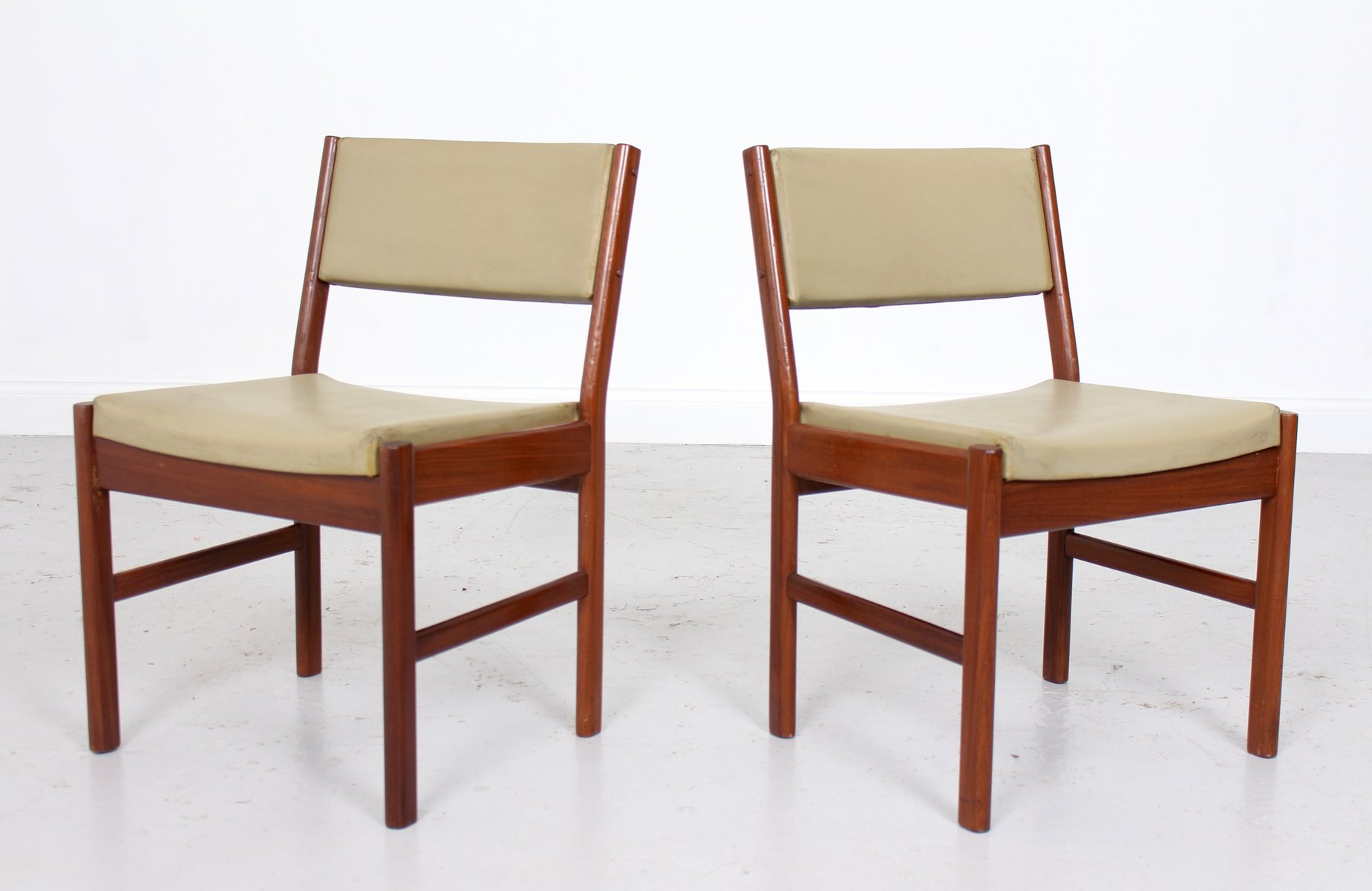 Vintage Danish Teak Dining Chair for sale at Pamono