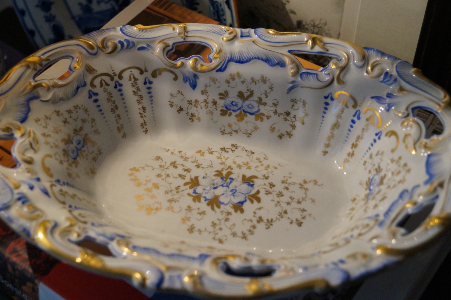 Antique German Porcelain Dish from SPM Berlin for sale at Pamono