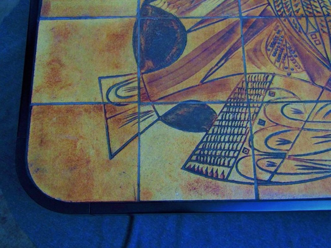 Table de Raymonde Leduc Vallauris