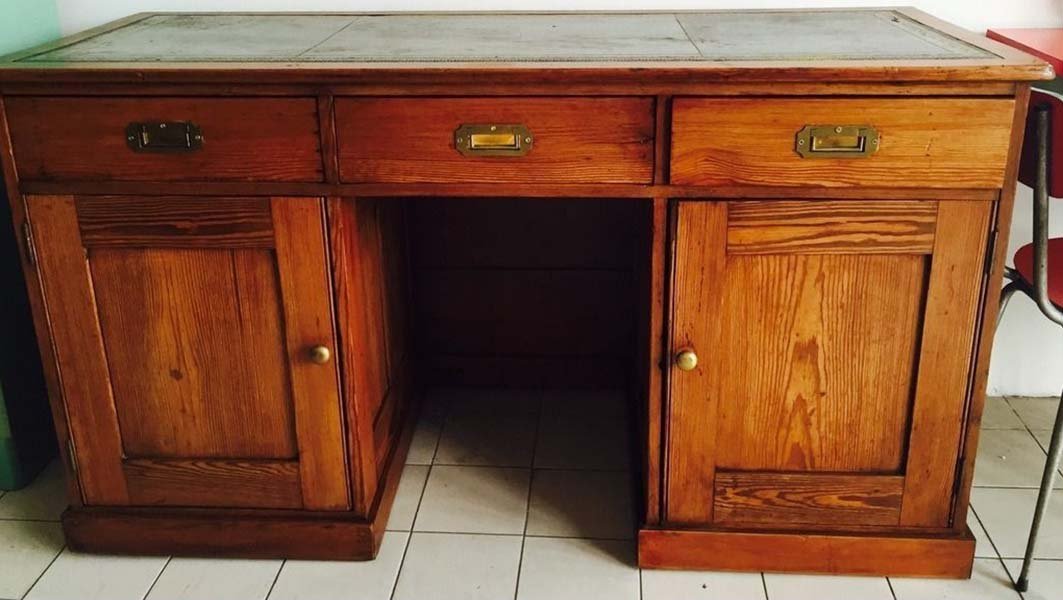 Schreibtisch Holz Vintage 2021 Schreibtisch Holz Vintage 2021