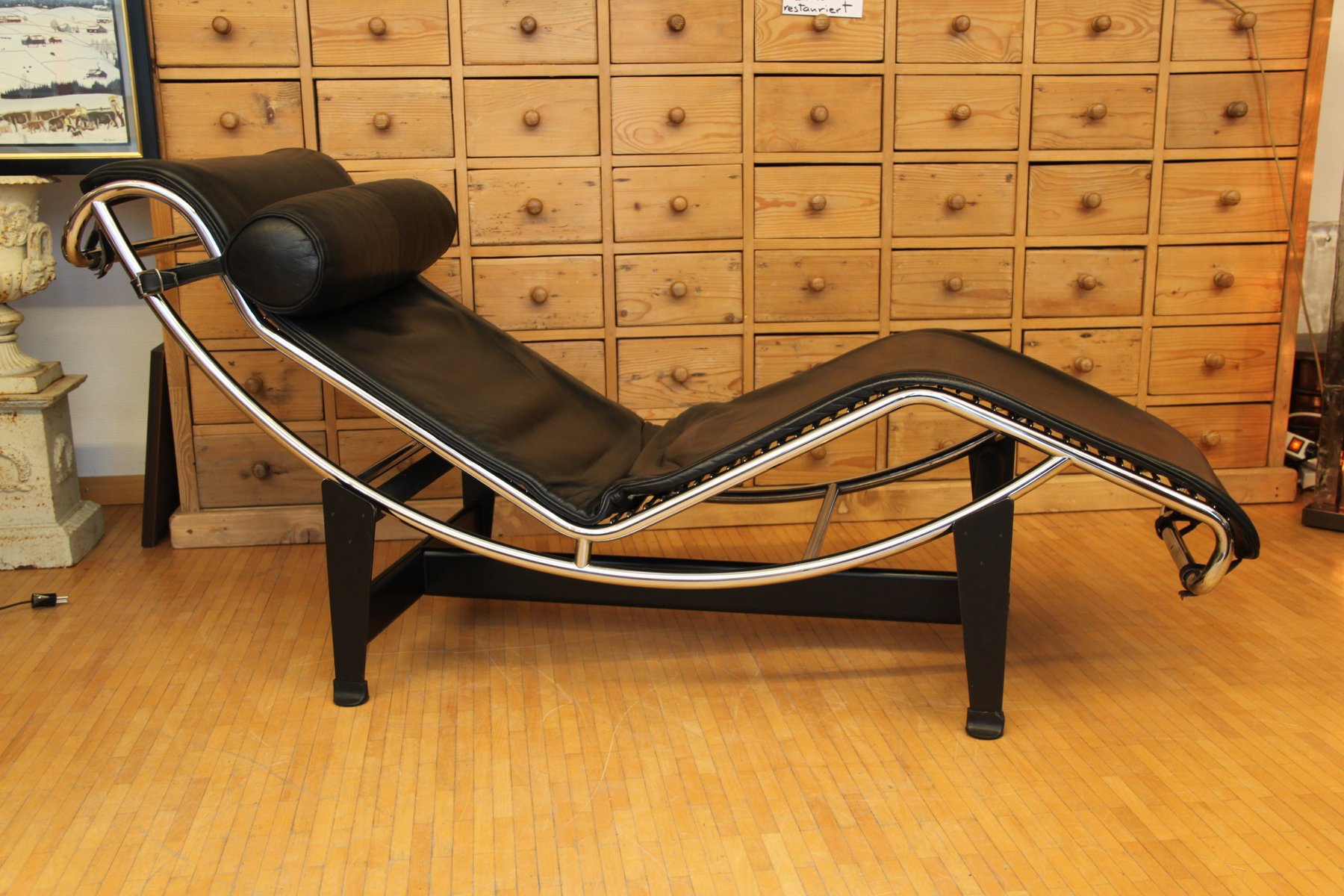 LC4 Chaise Lounge by Le Corbusier, Pierre Jeanneret, & Charlotte