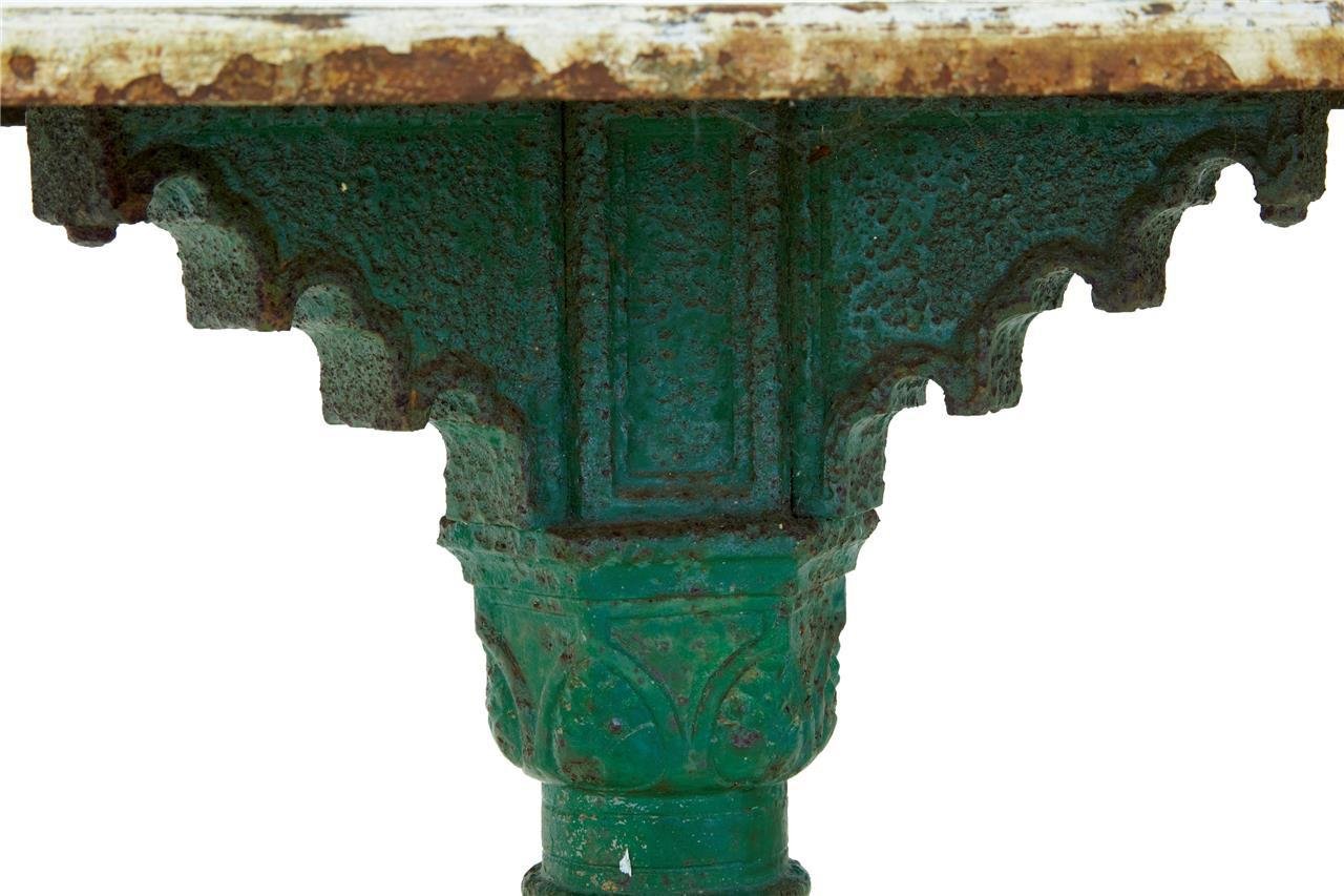 19thCentury Victorian Iron Table for sale at Pamono