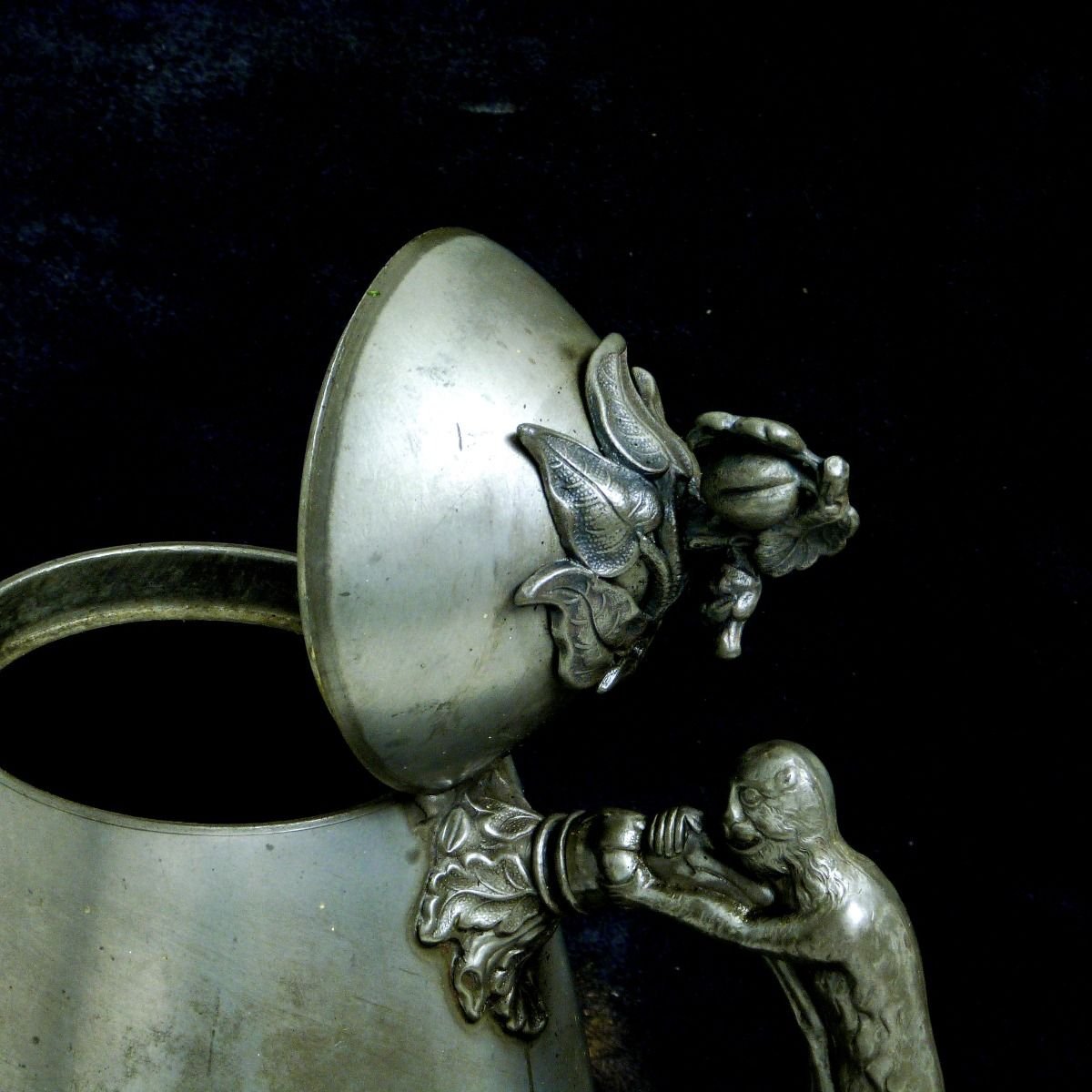 Théière Belvedere Ironstone de Mason's / Floral bleu, fabriquée en Angleterre - France