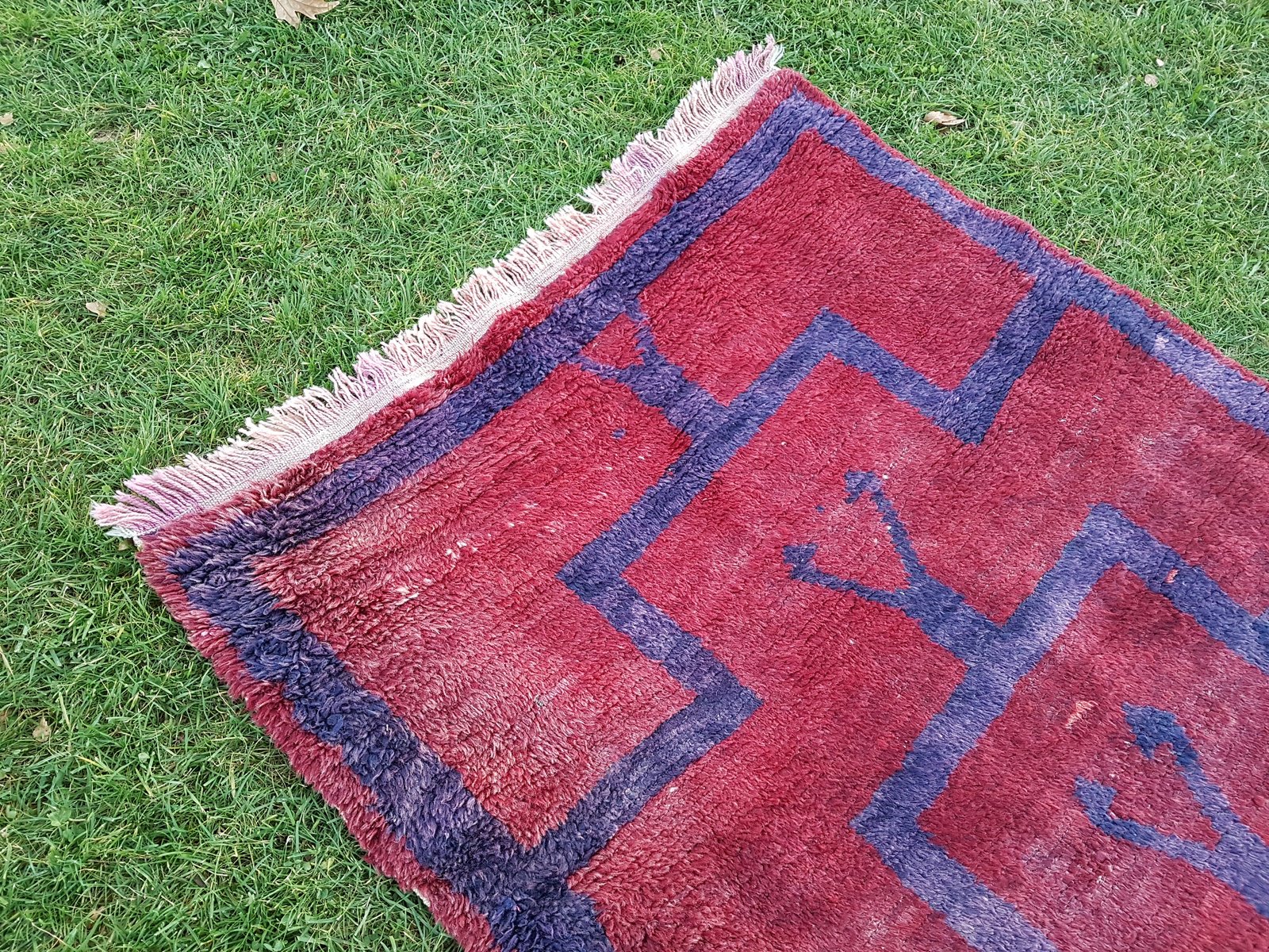 Vintage Turkish Flokati Rug, 1970s for sale at Pamono