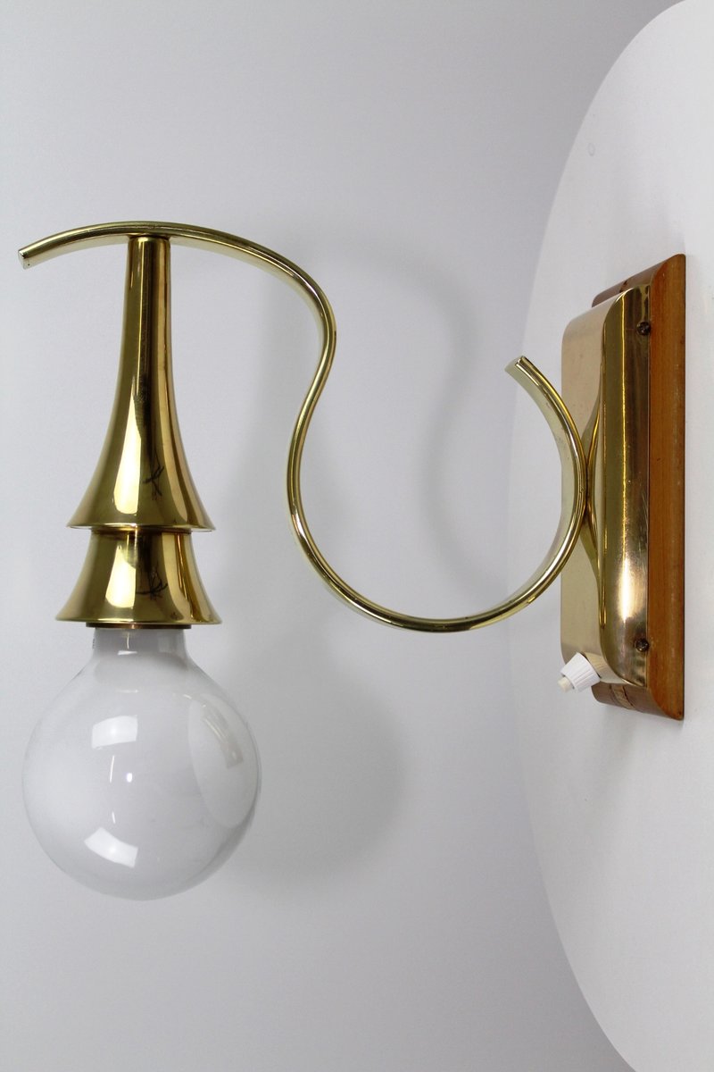 Applique Murale Art Deco en Laiton, 1920s en vente sur Pamono